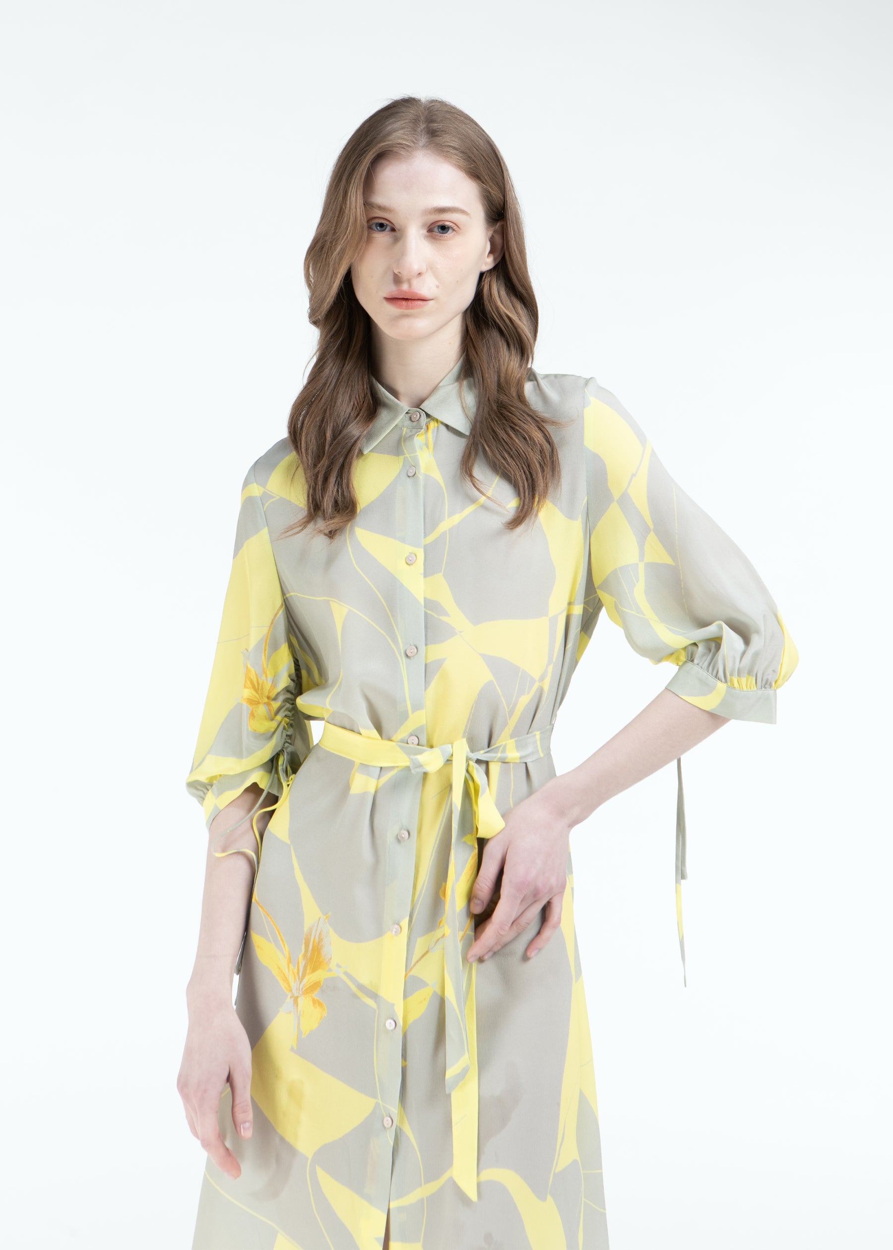 Zagara Silk Dress