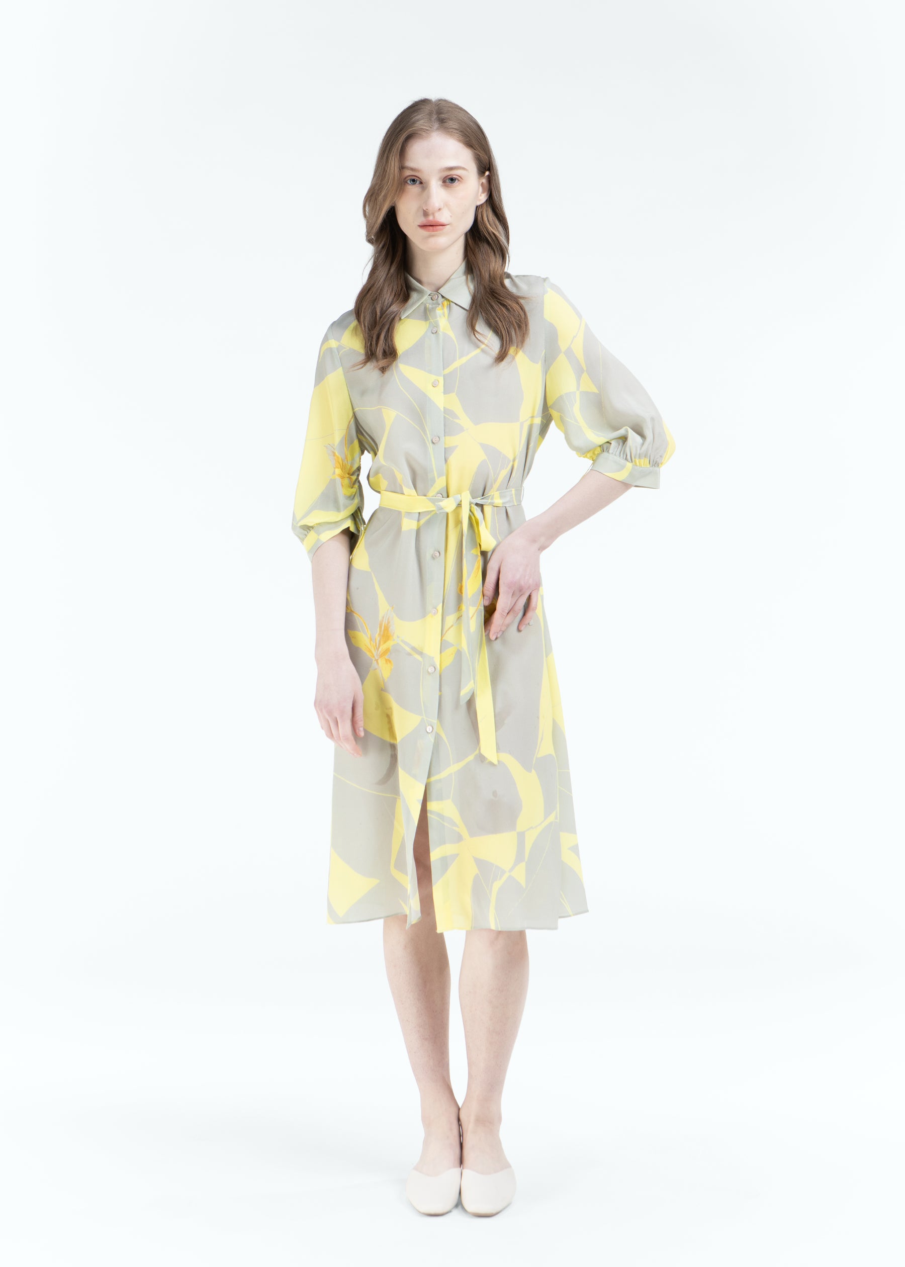 Zagara Silk Dress