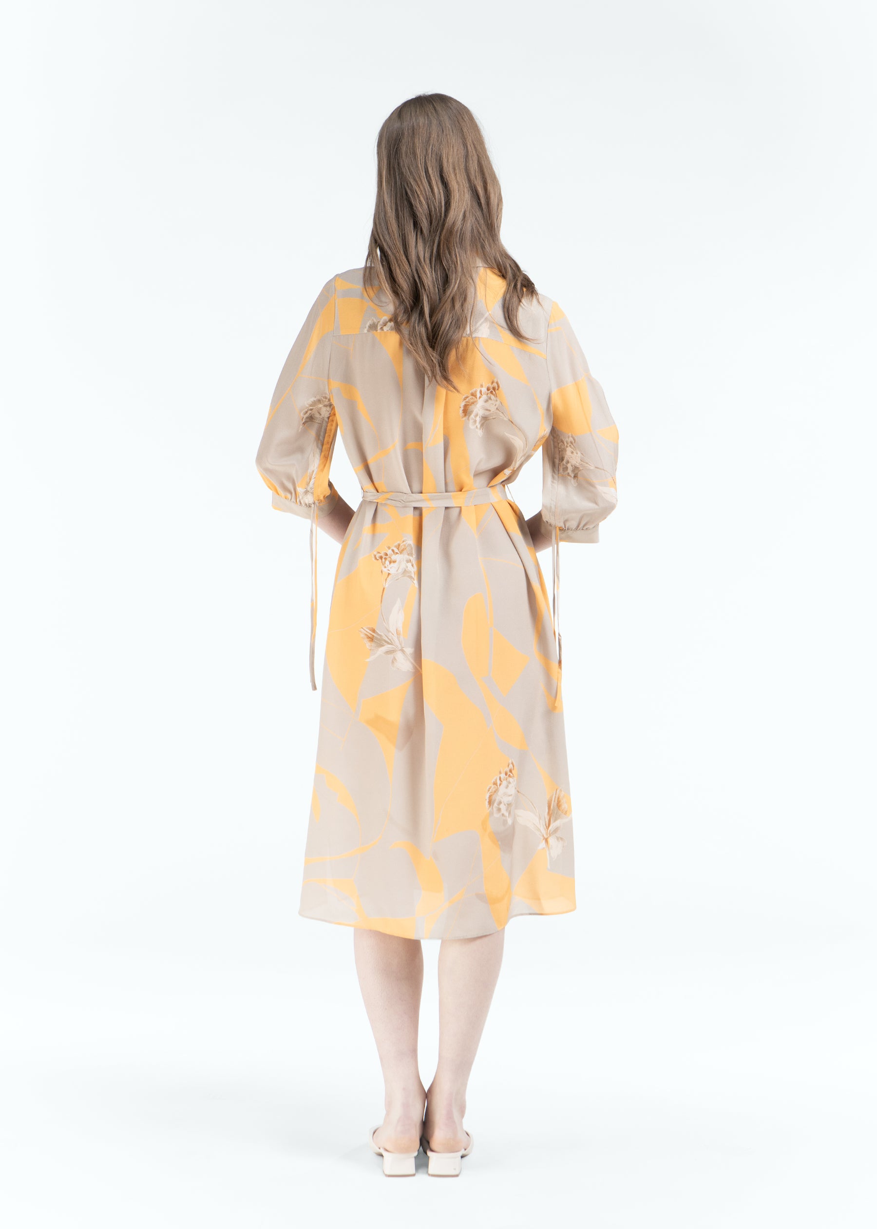 Zagara Silk Dress