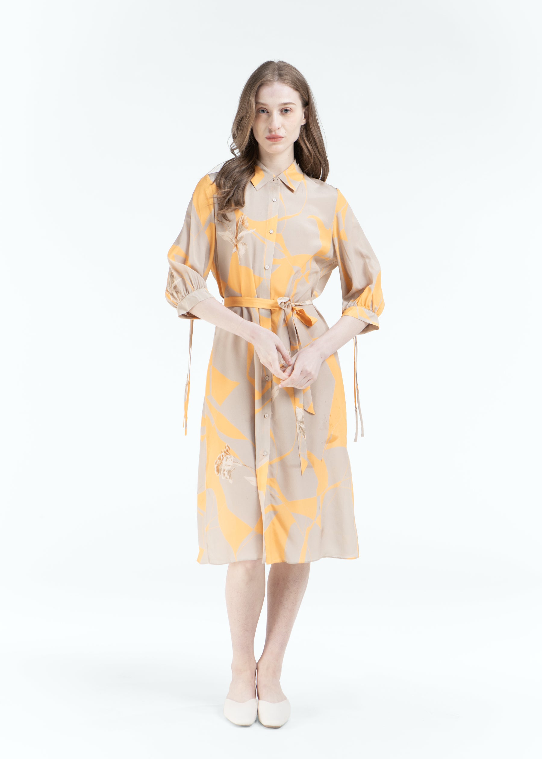Zagara Silk Dress