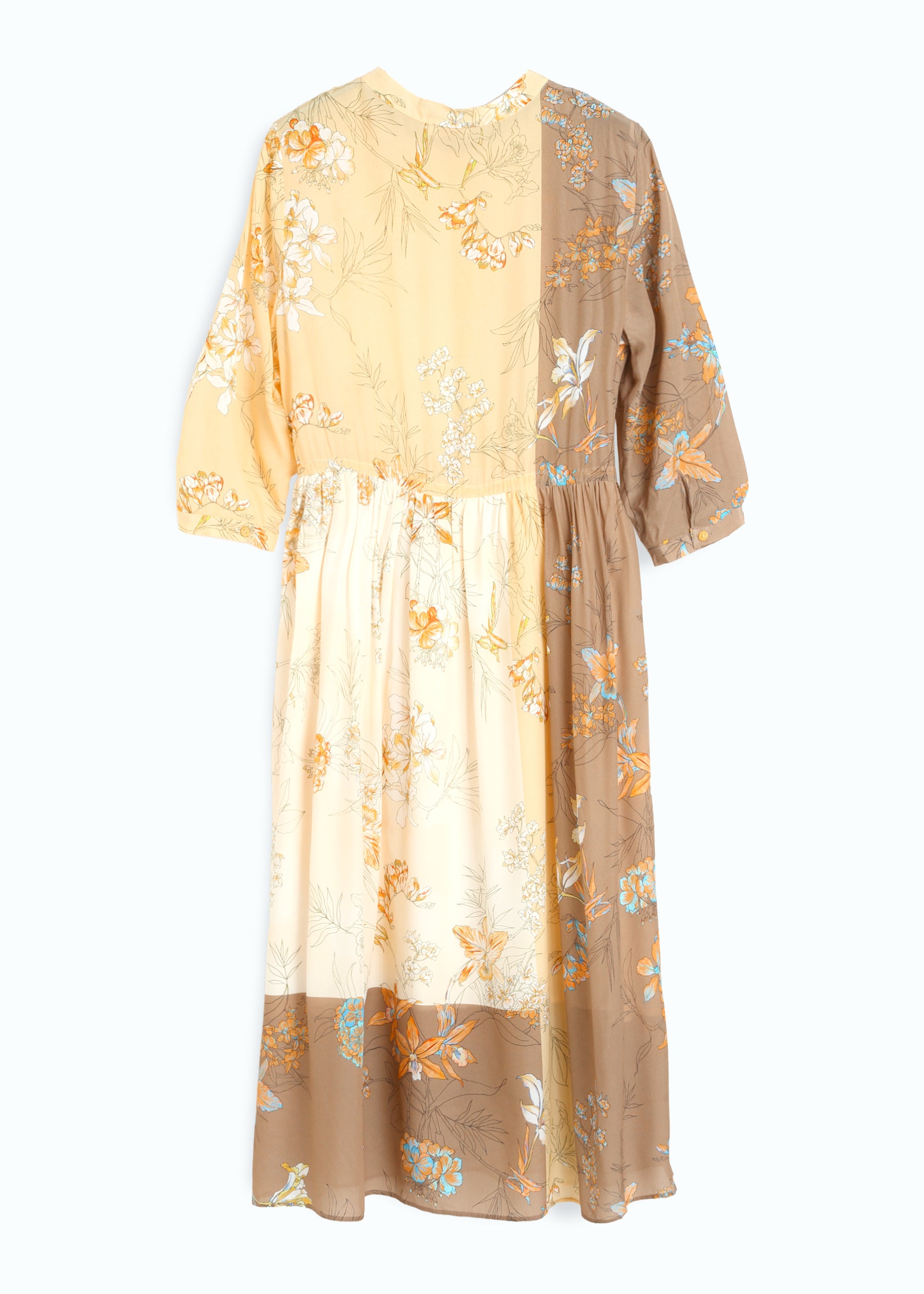 Solenne Silk Dress