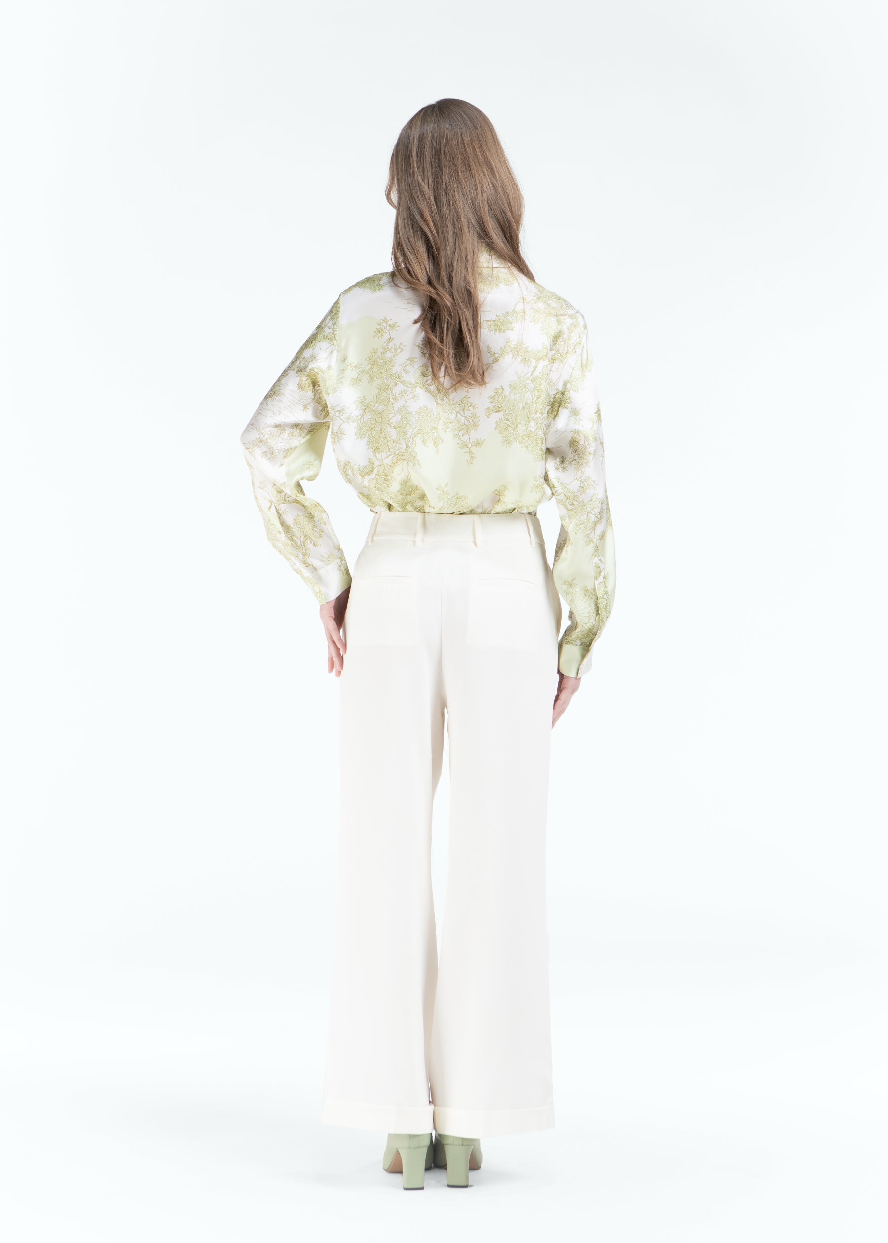 Toile De Jouy Silk Shirt