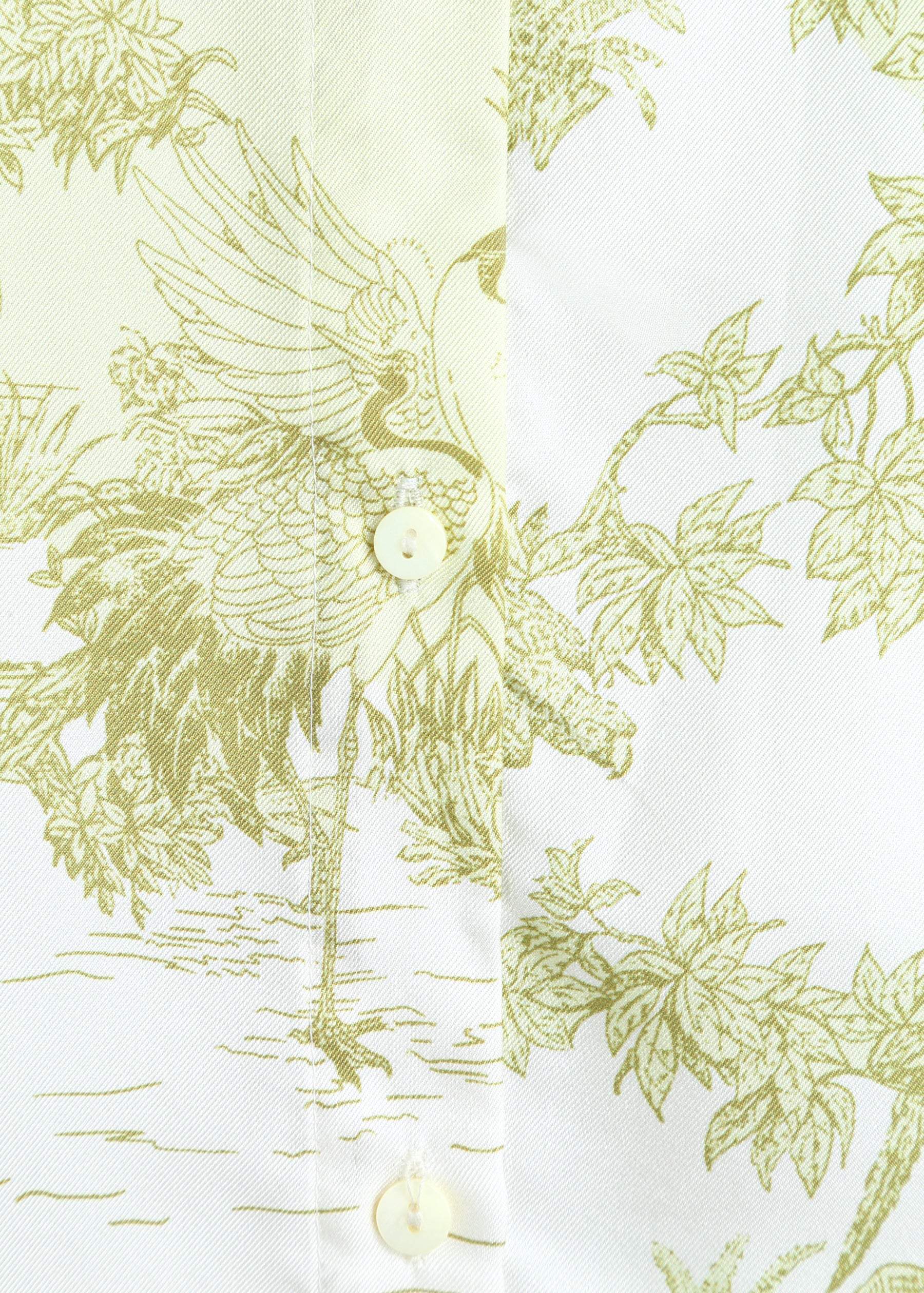 Toile De Jouy Silk Shirt