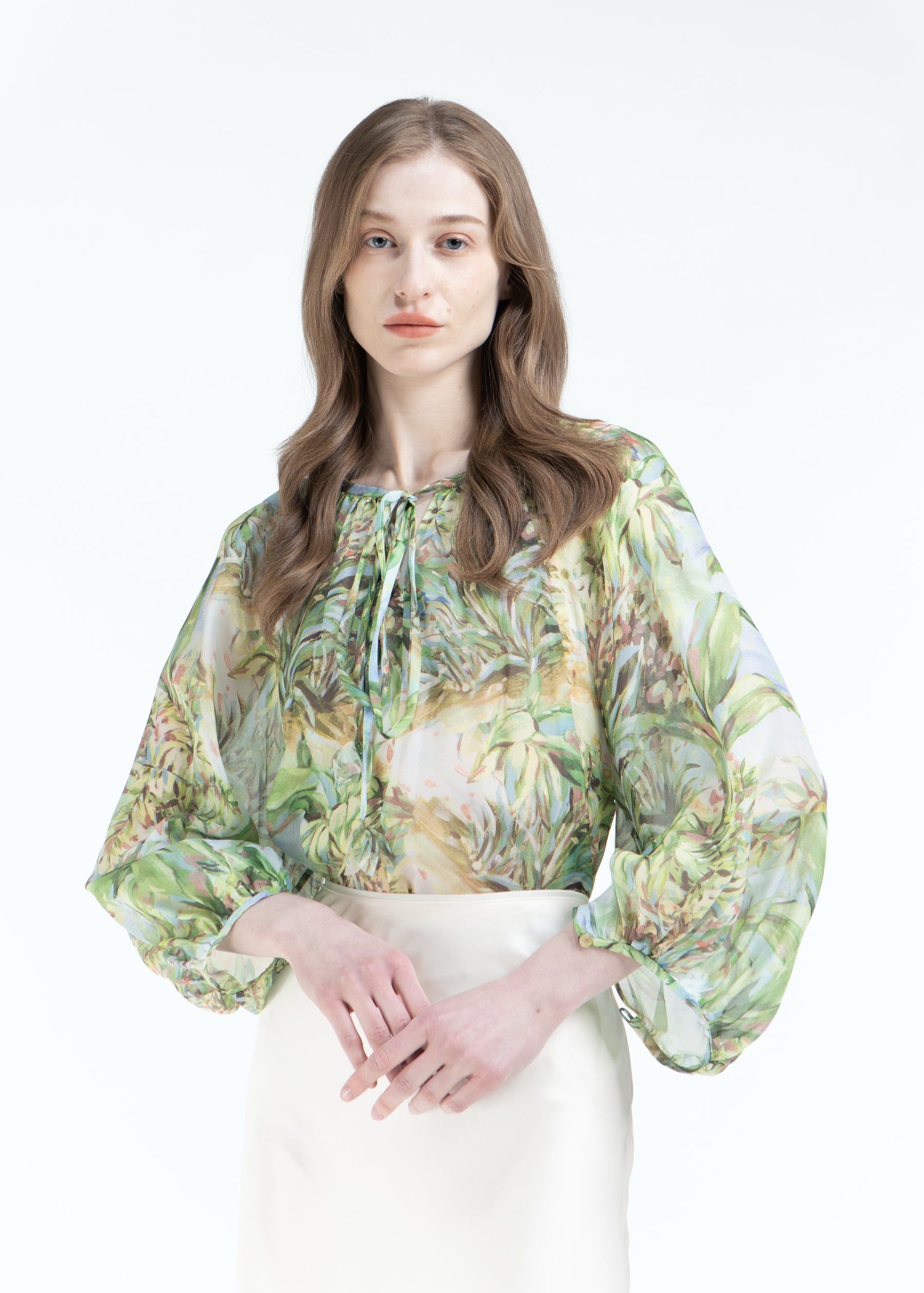 Miraluna Silk Blouse