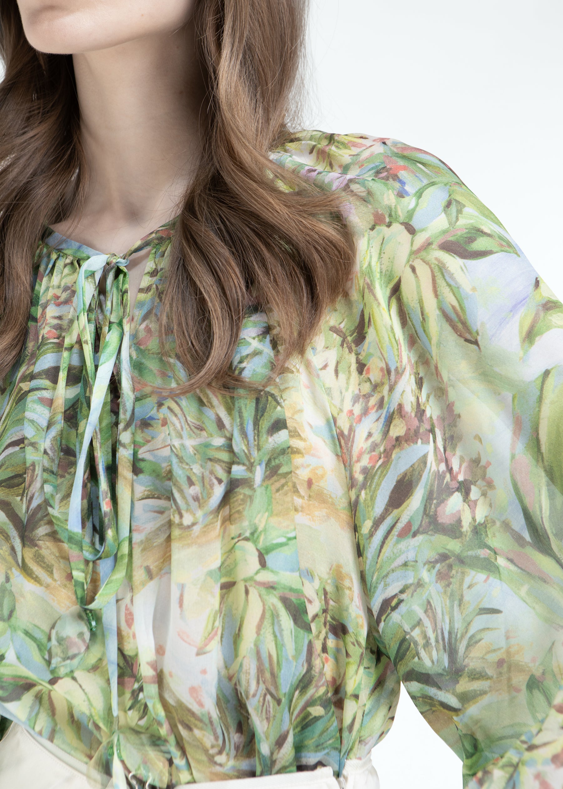 Miraluna Silk Blouse