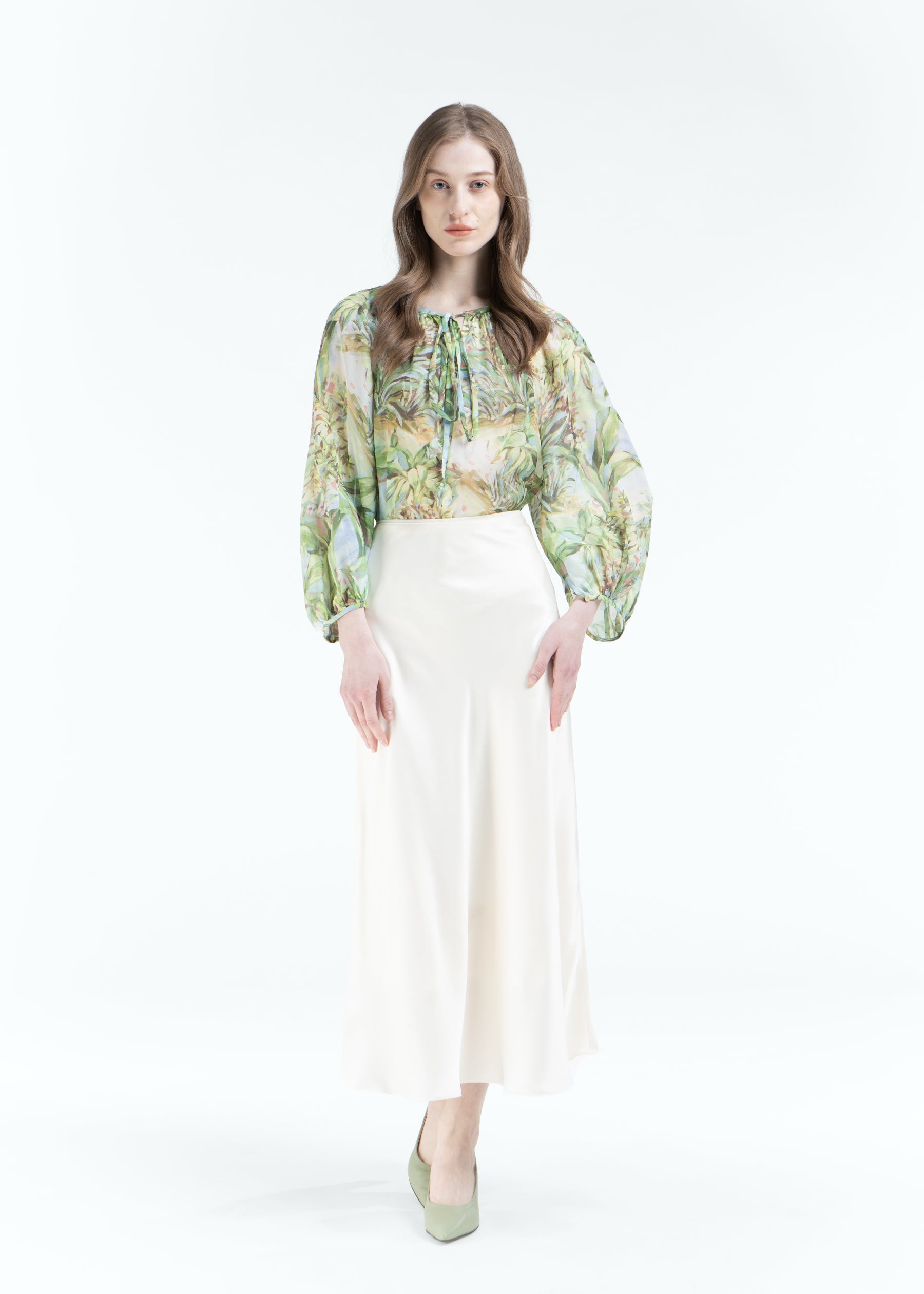 Miraluna Silk Blouse