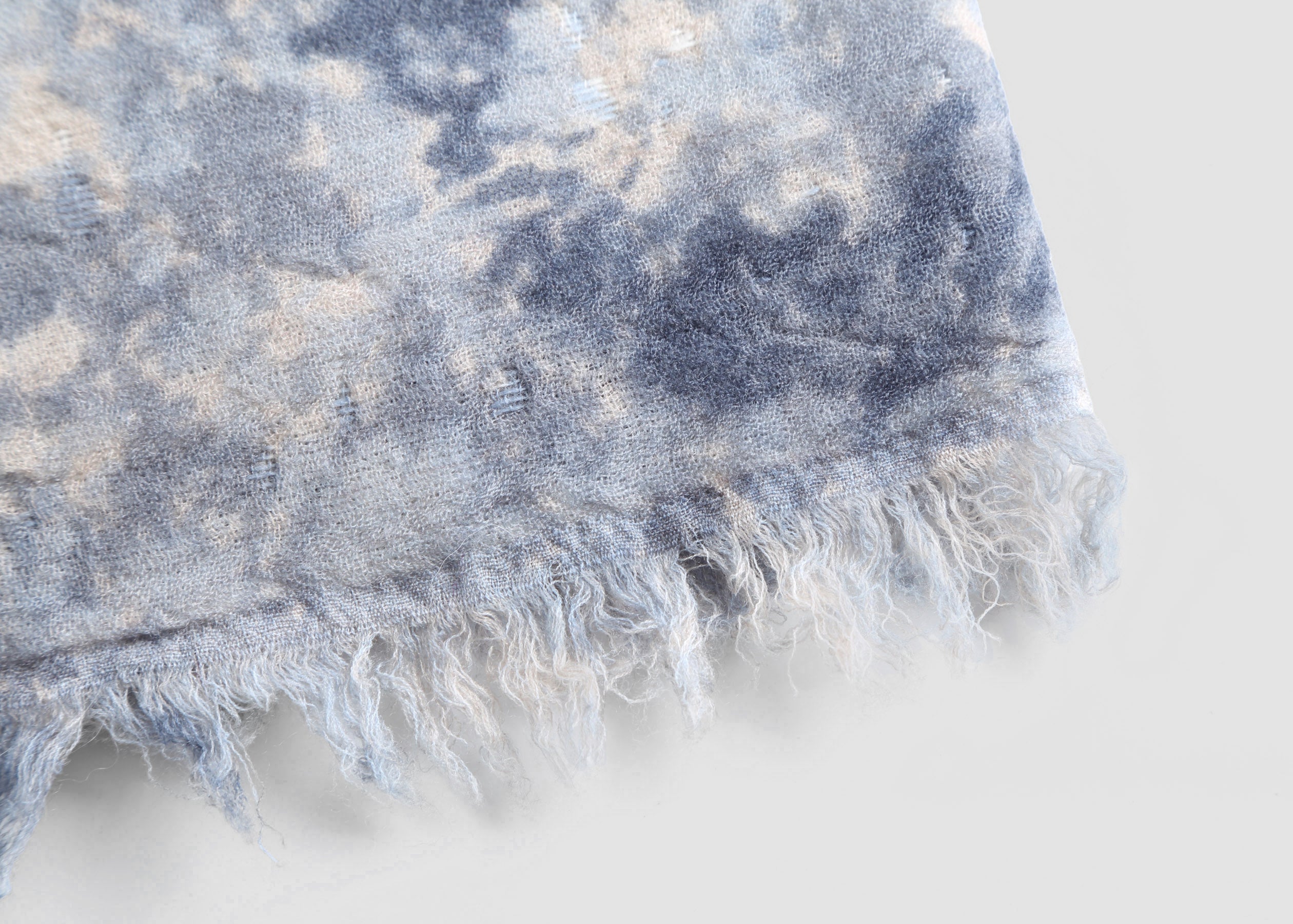 Aurora Mist Wool-Cashmere Shawl th-sl-17007