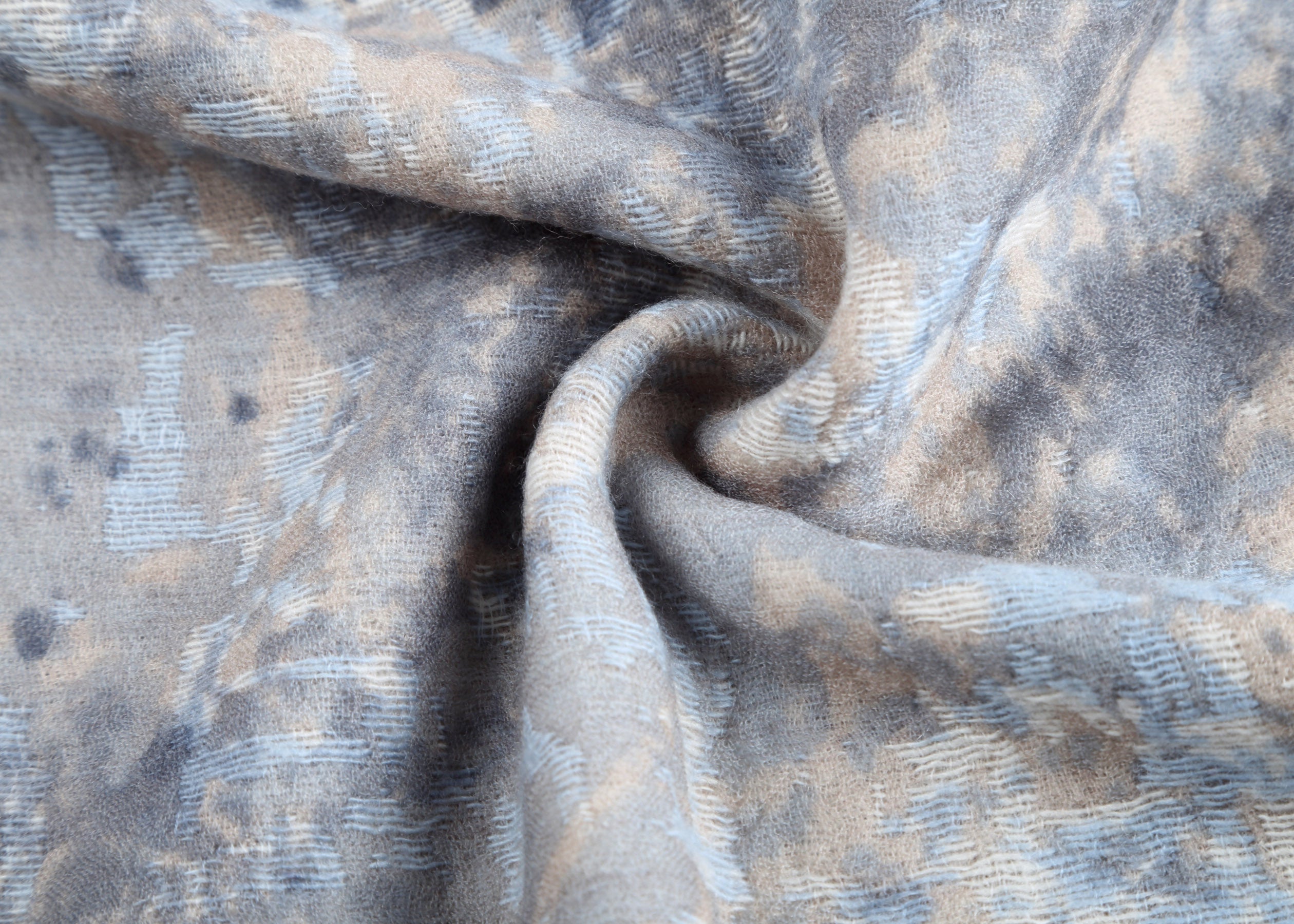 Aurora Mist Wool-Cashmere Shawl th-sl-17007