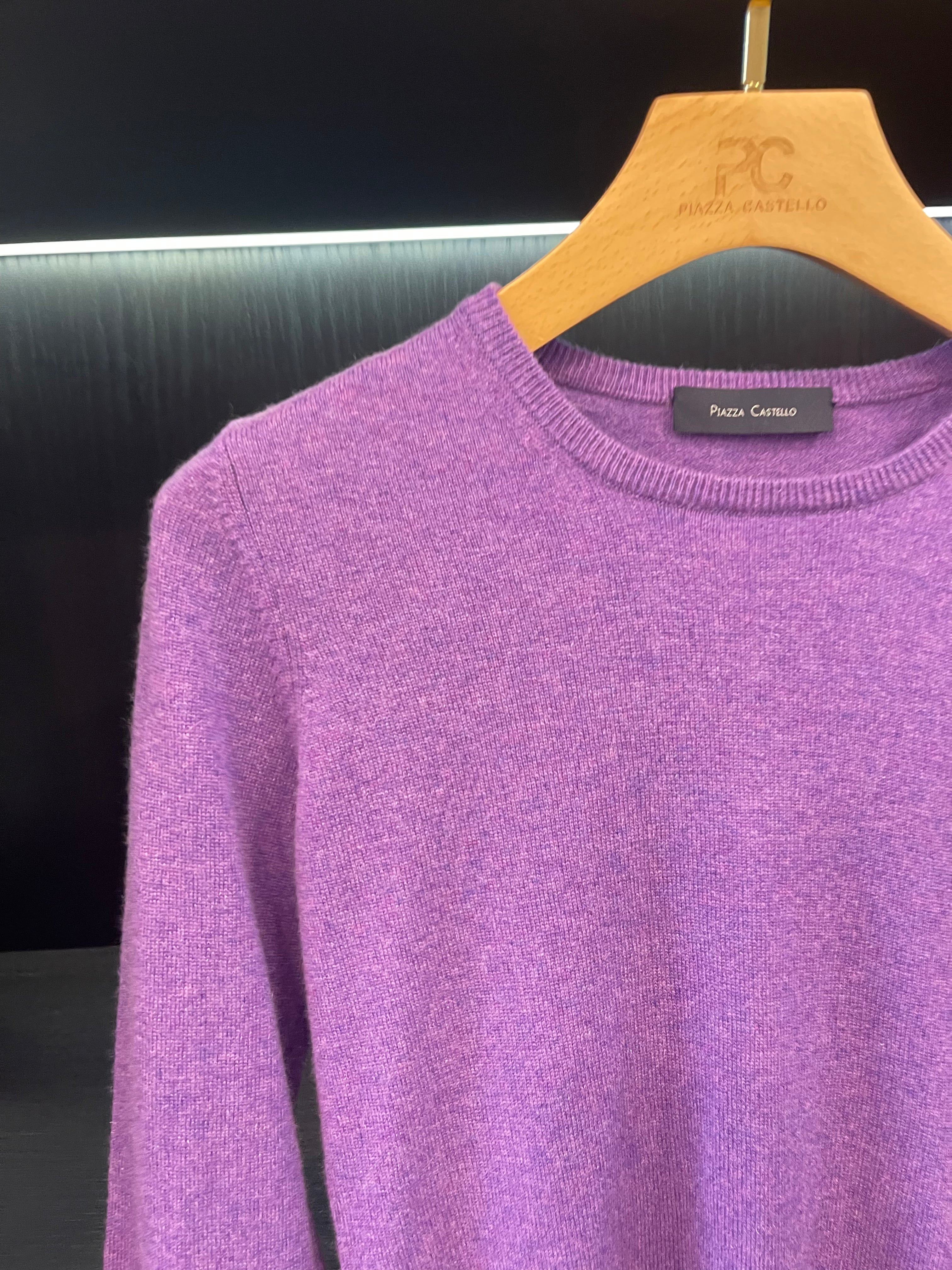 Women Round Neck Cashmere Sweater