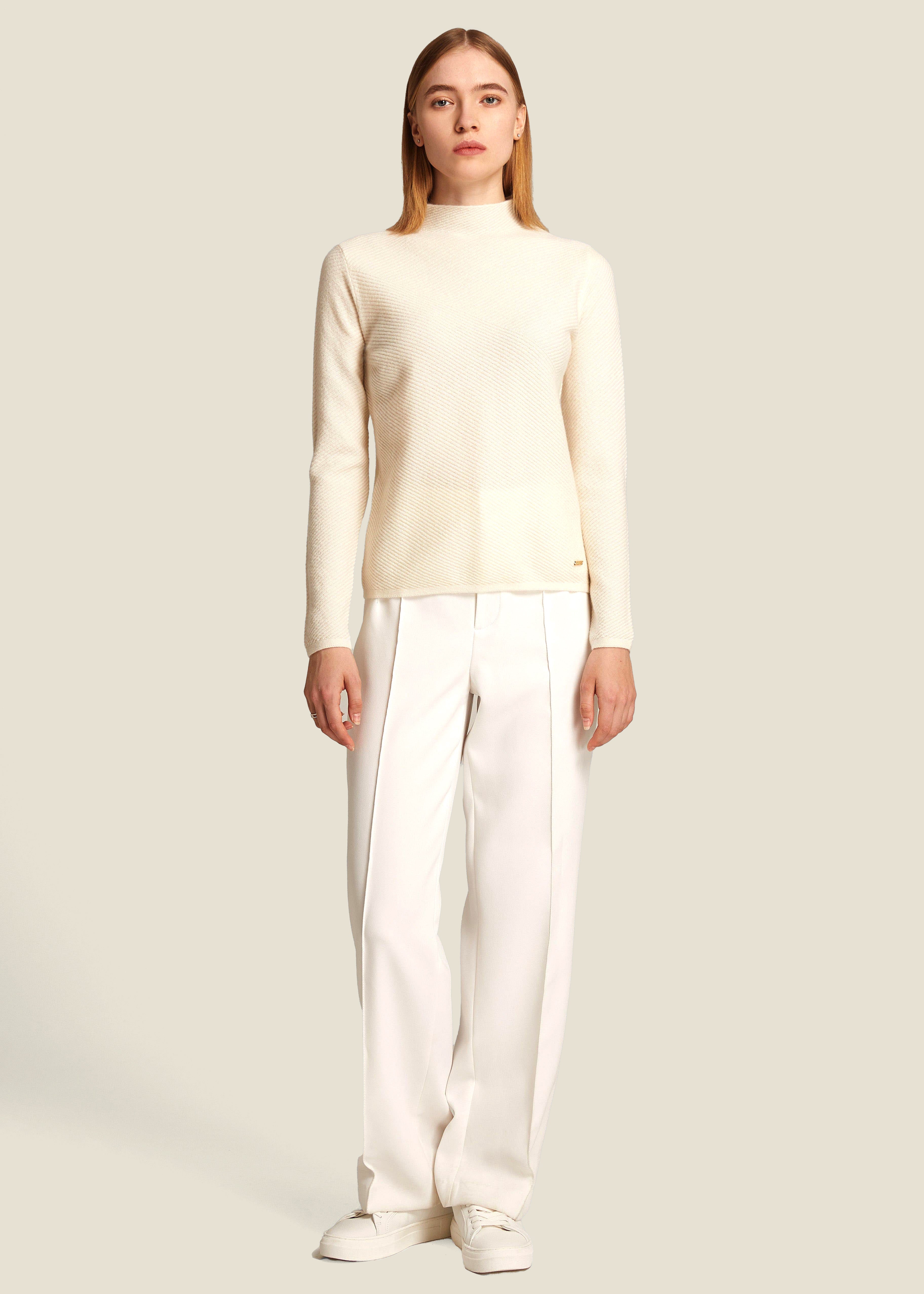 Caldo Mock Neck Cashmere Jumper