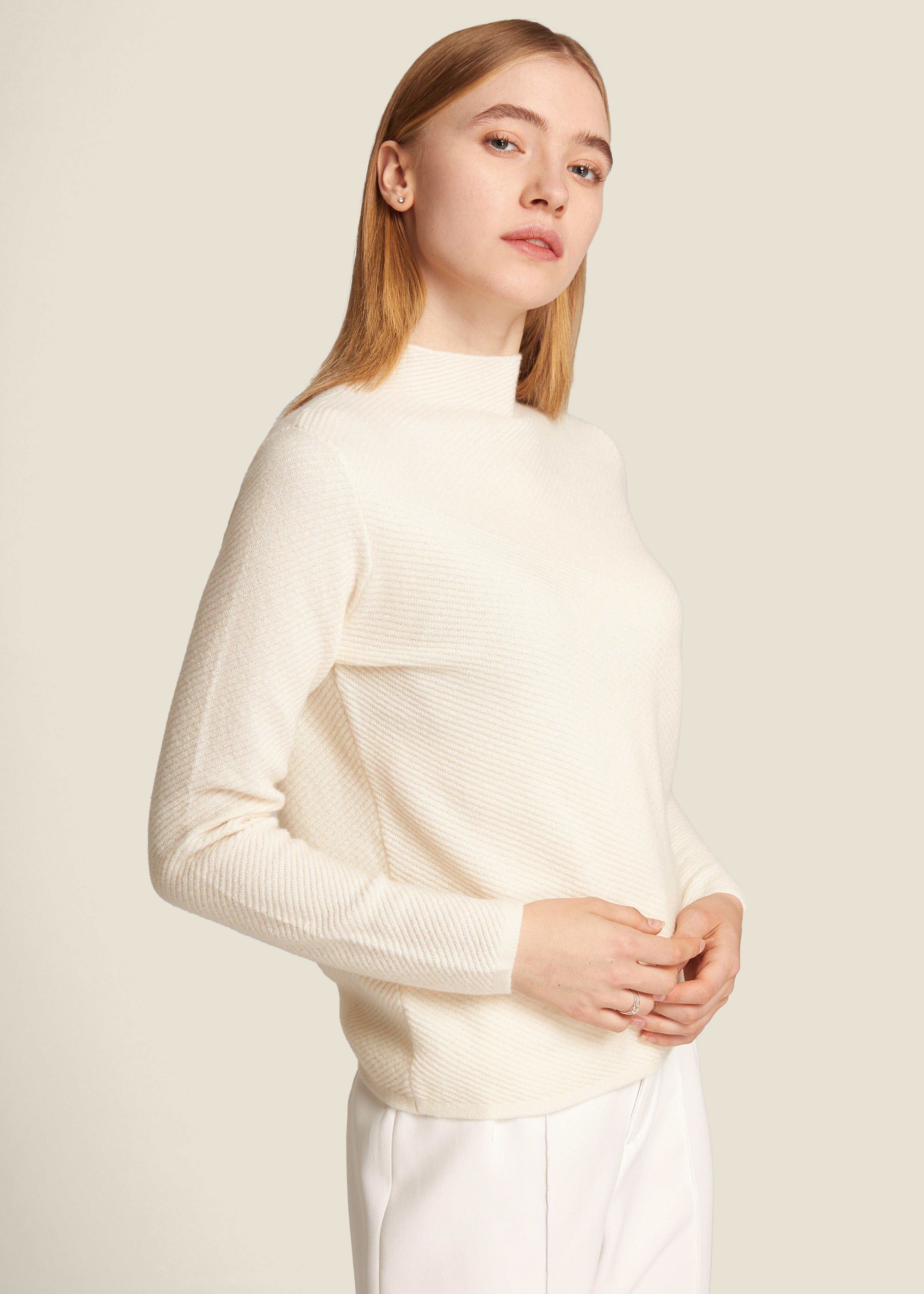 Caldo Mock Neck Cashmere Jumper