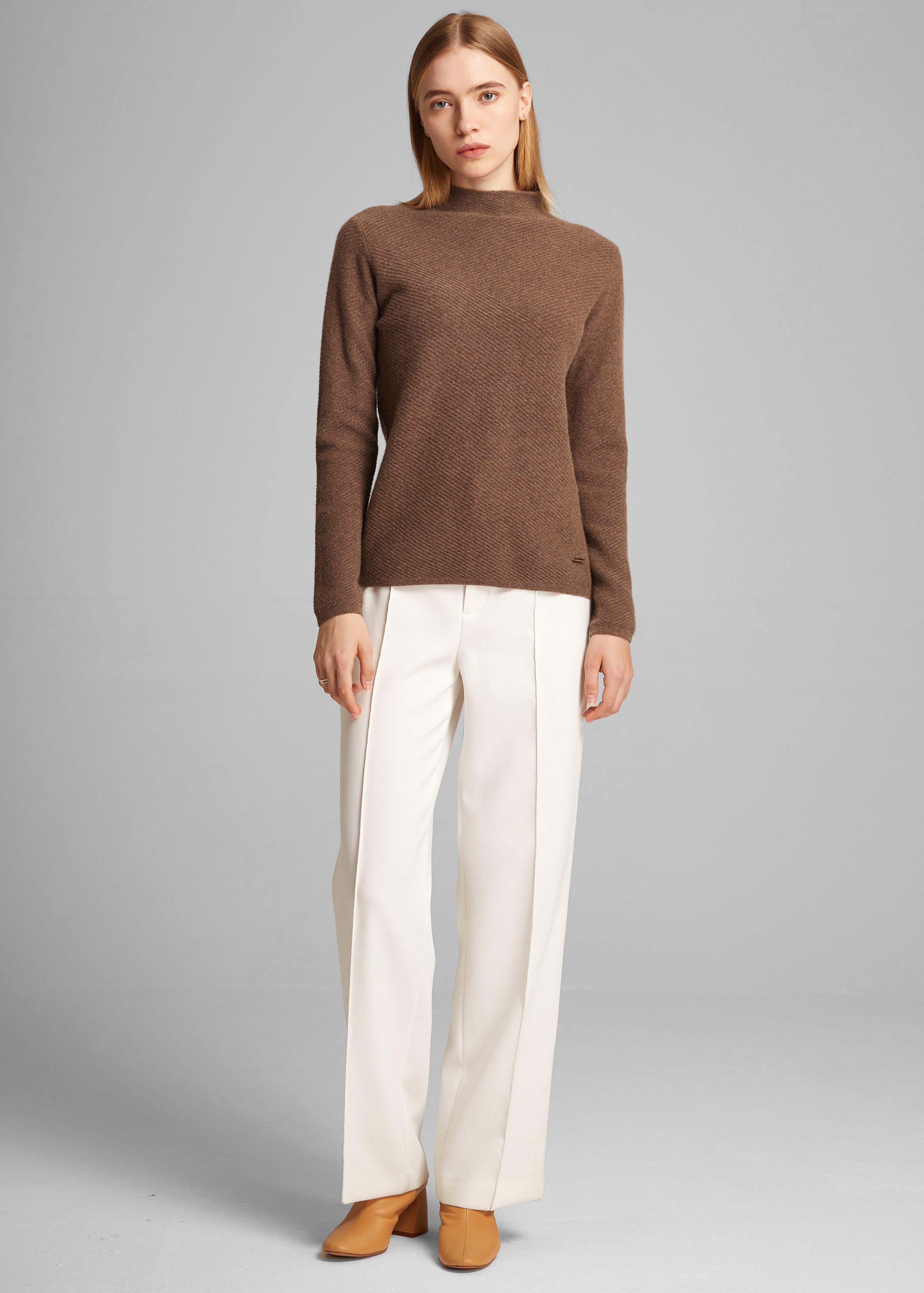 Caldo Mock Neck Cashmere Jumper