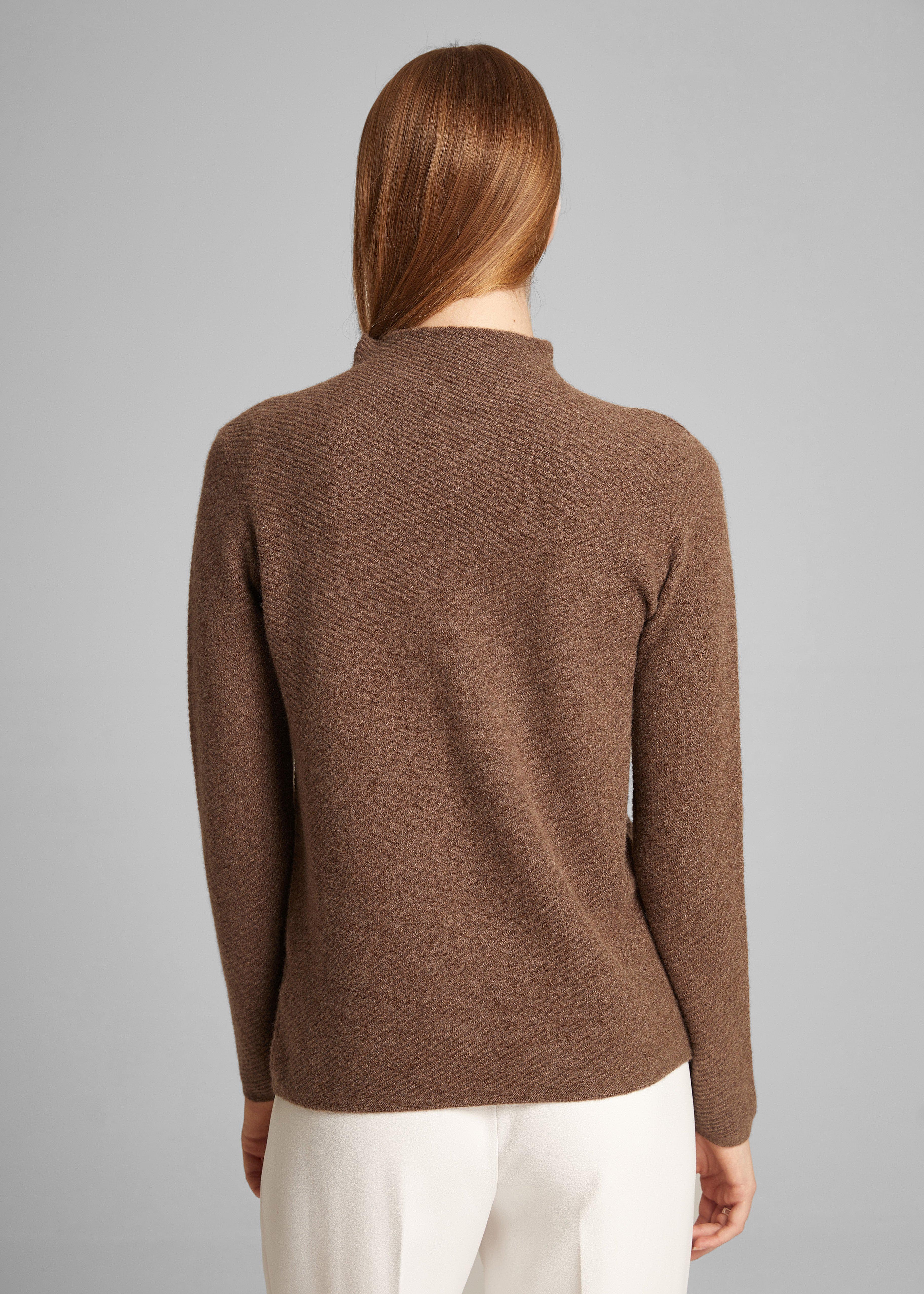 Caldo Mock Neck Cashmere Jumper