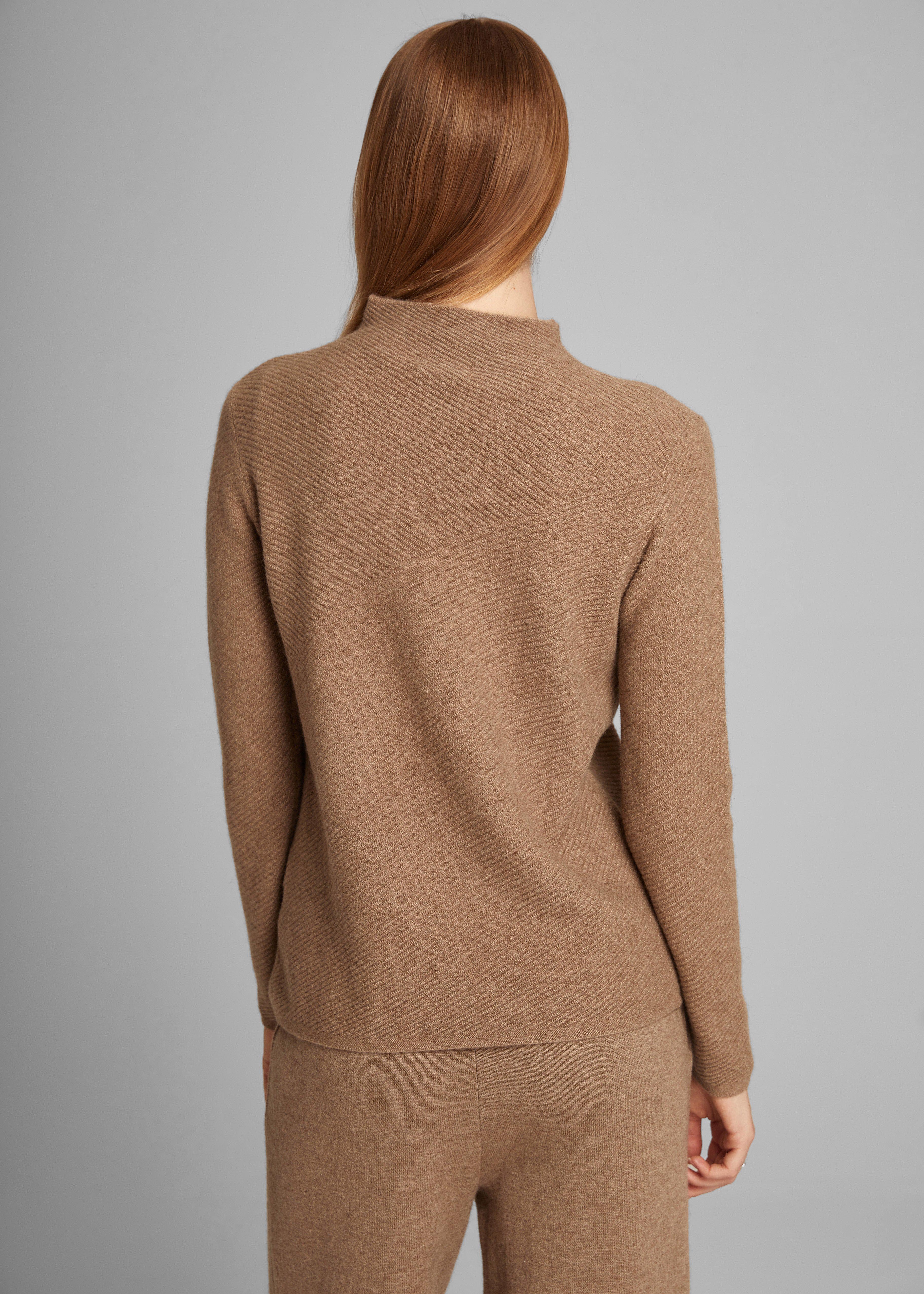 Caldo Mock Neck Cashmere Jumper