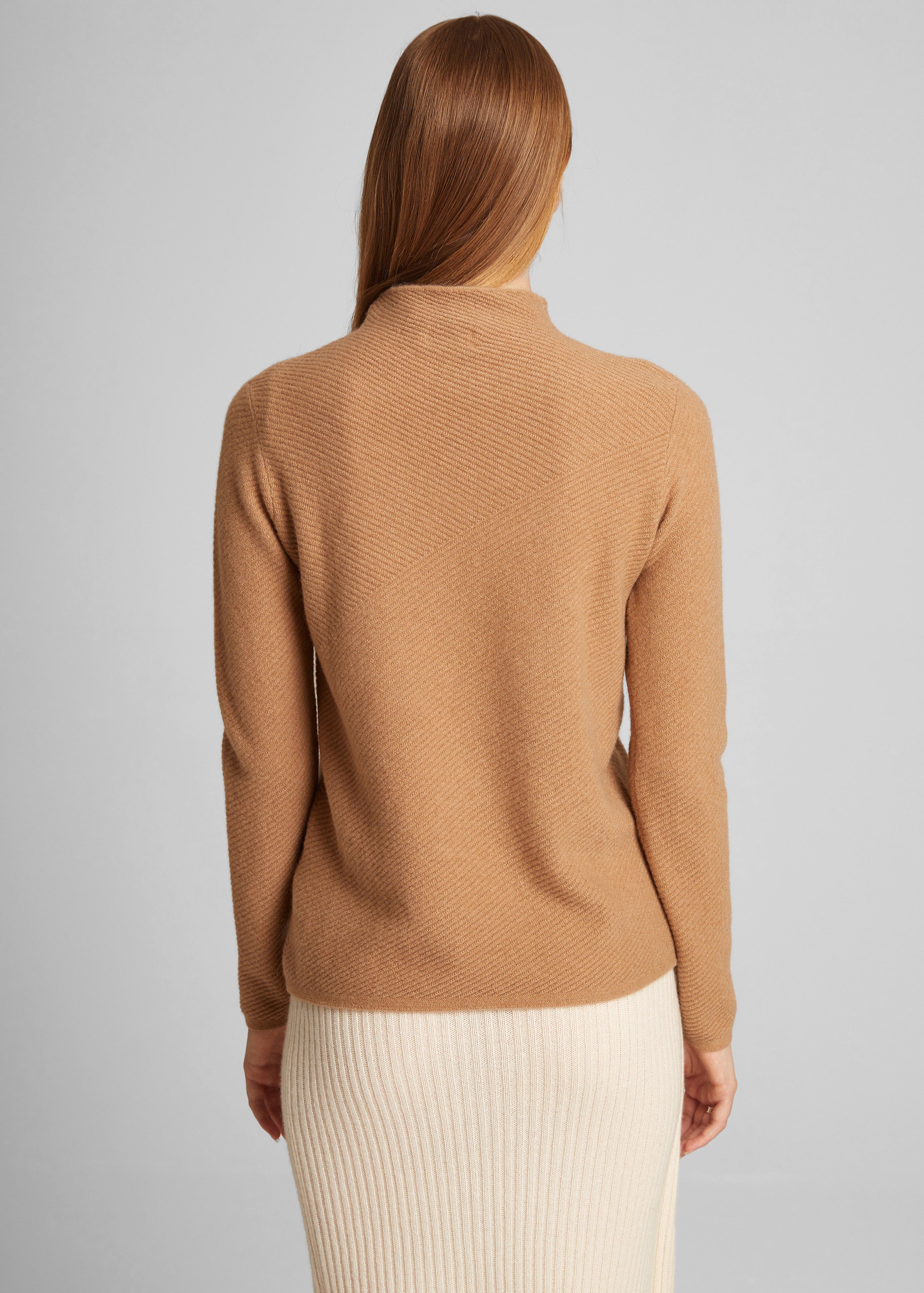 Caldo Mock Neck Cashmere Jumper