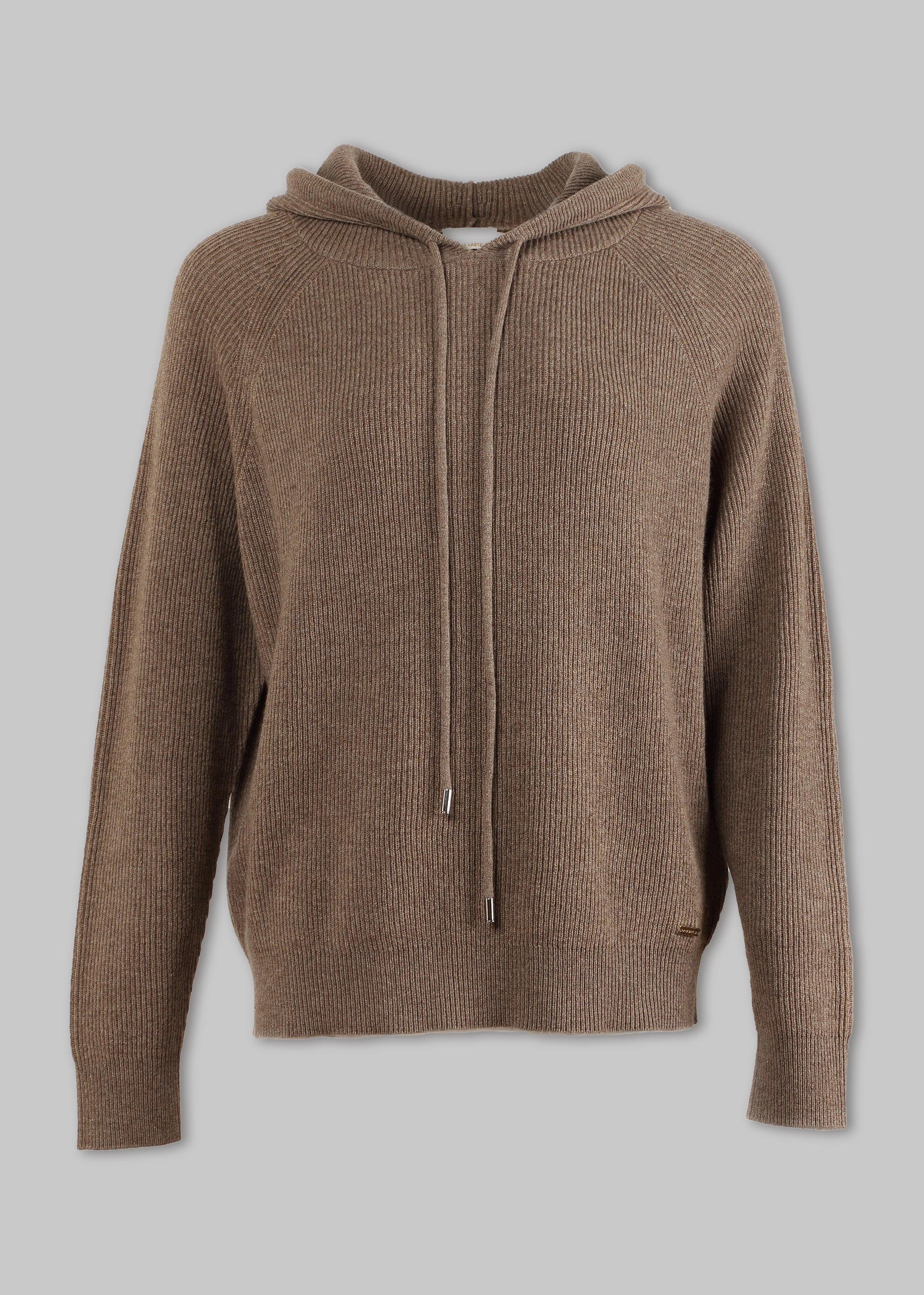 Ondoso Rib Knit Cashmere Hoodie
