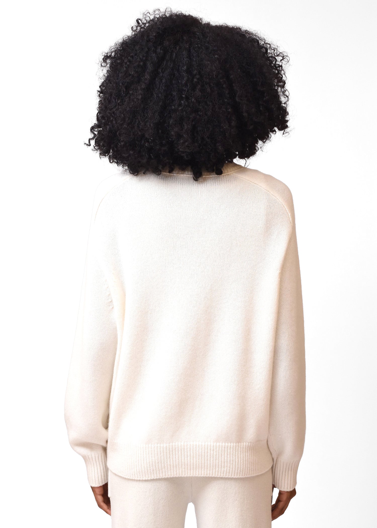 Basic Round Neck Cashmere Jumper