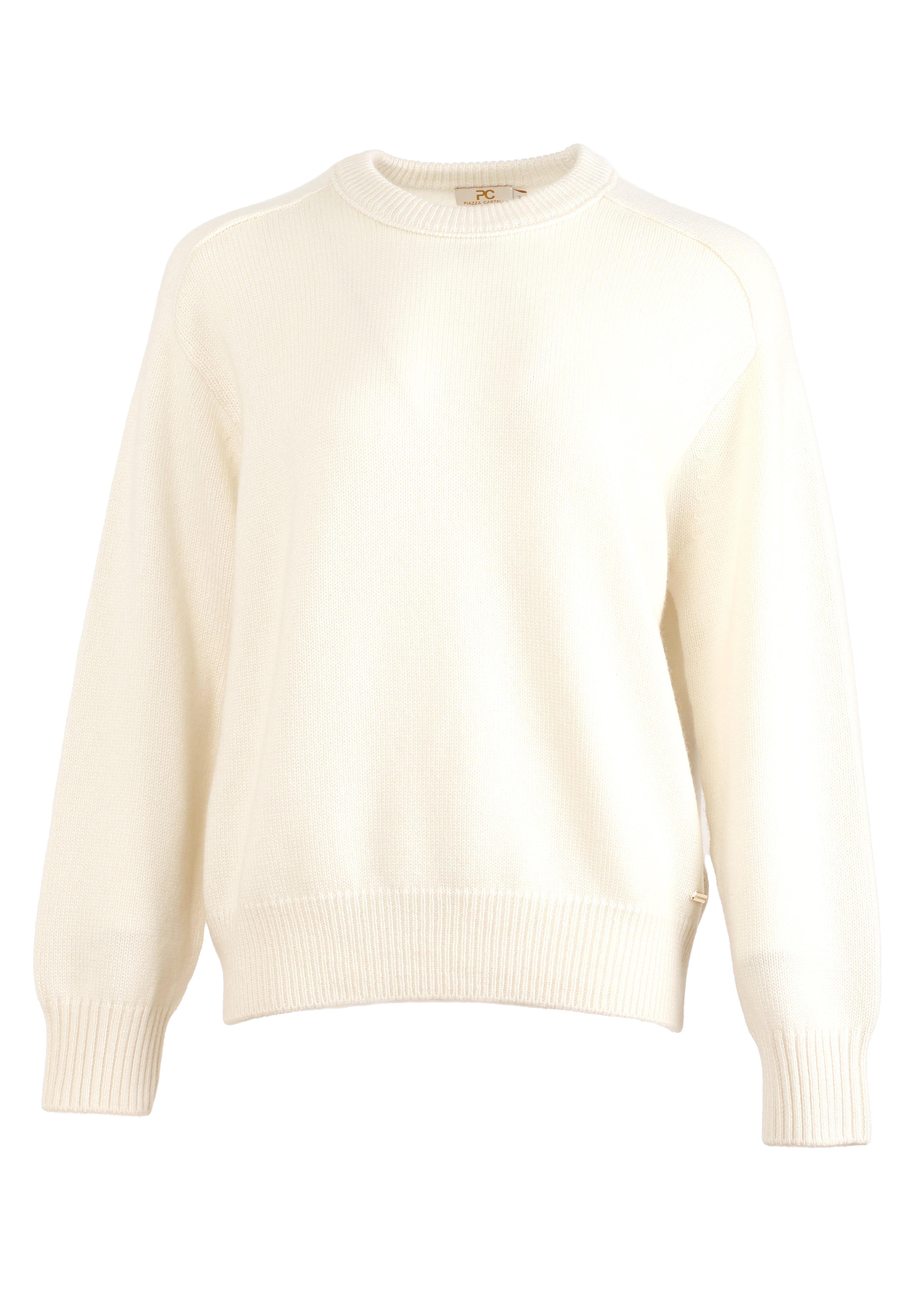 Basic Round Neck Cashmere Jumper