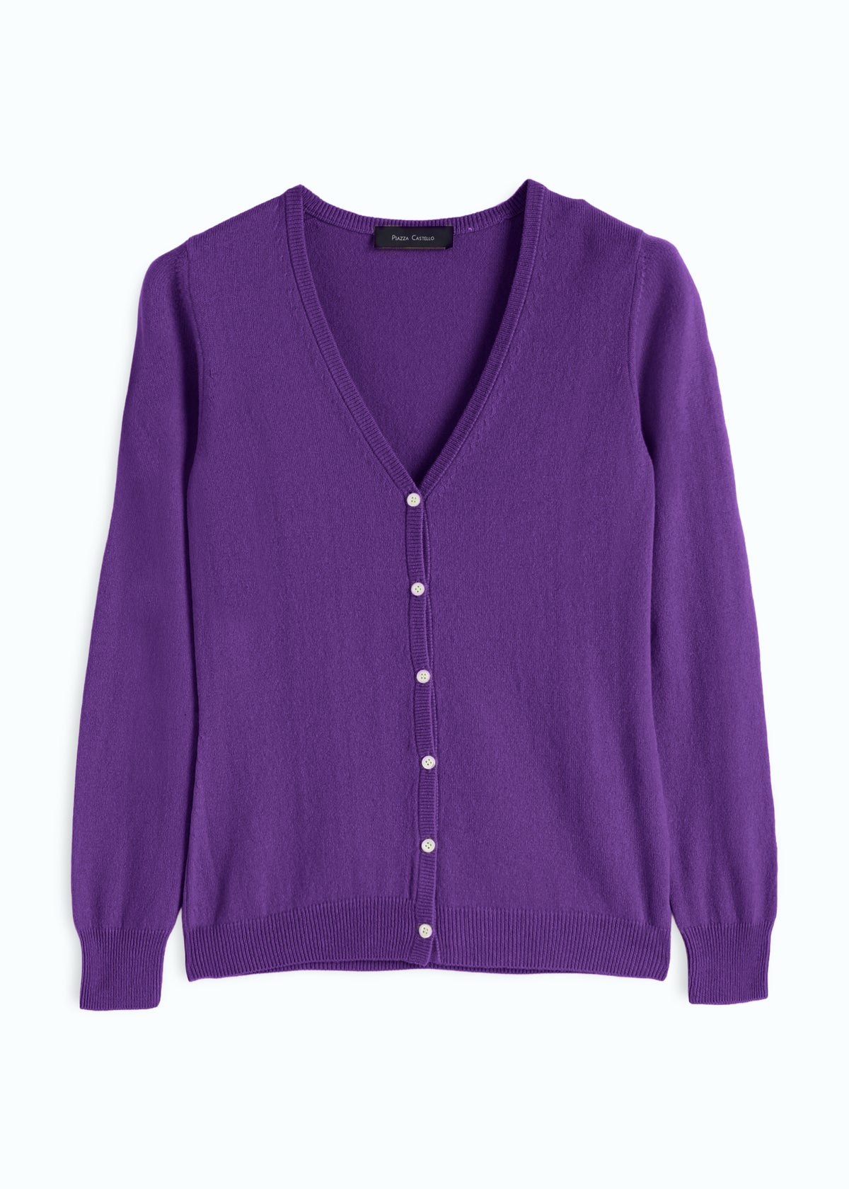 Costanza V-Neck Cashmere Cardigan