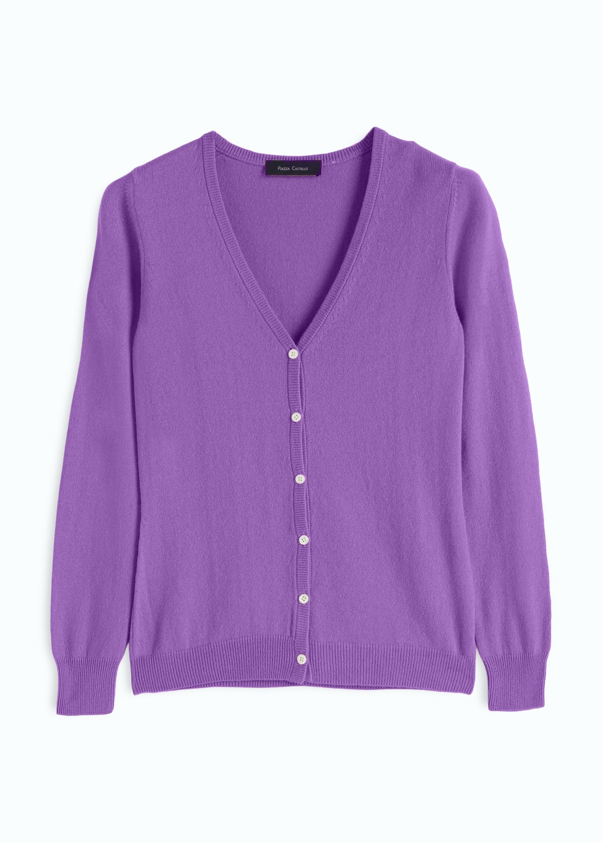 Costanza V-Neck Cashmere Cardigan