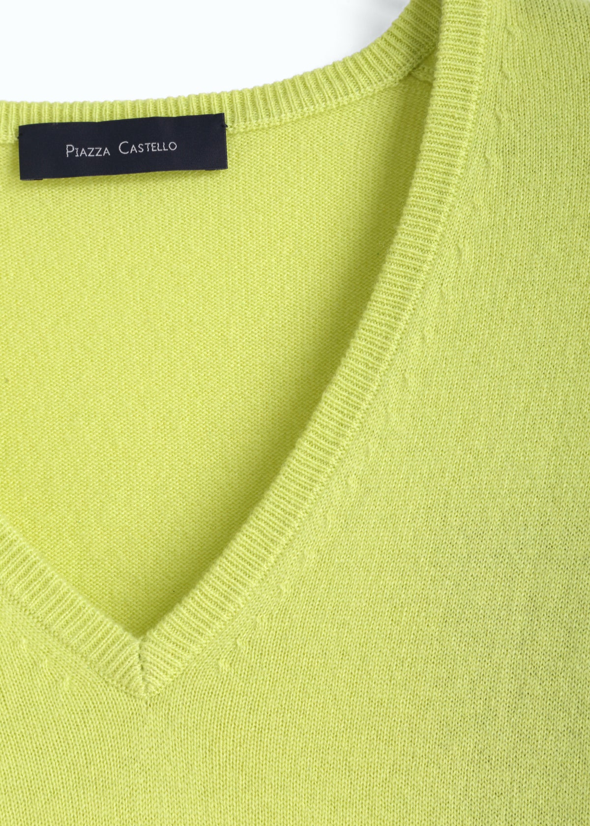 Amabile V-Neck Cashmere Jumper