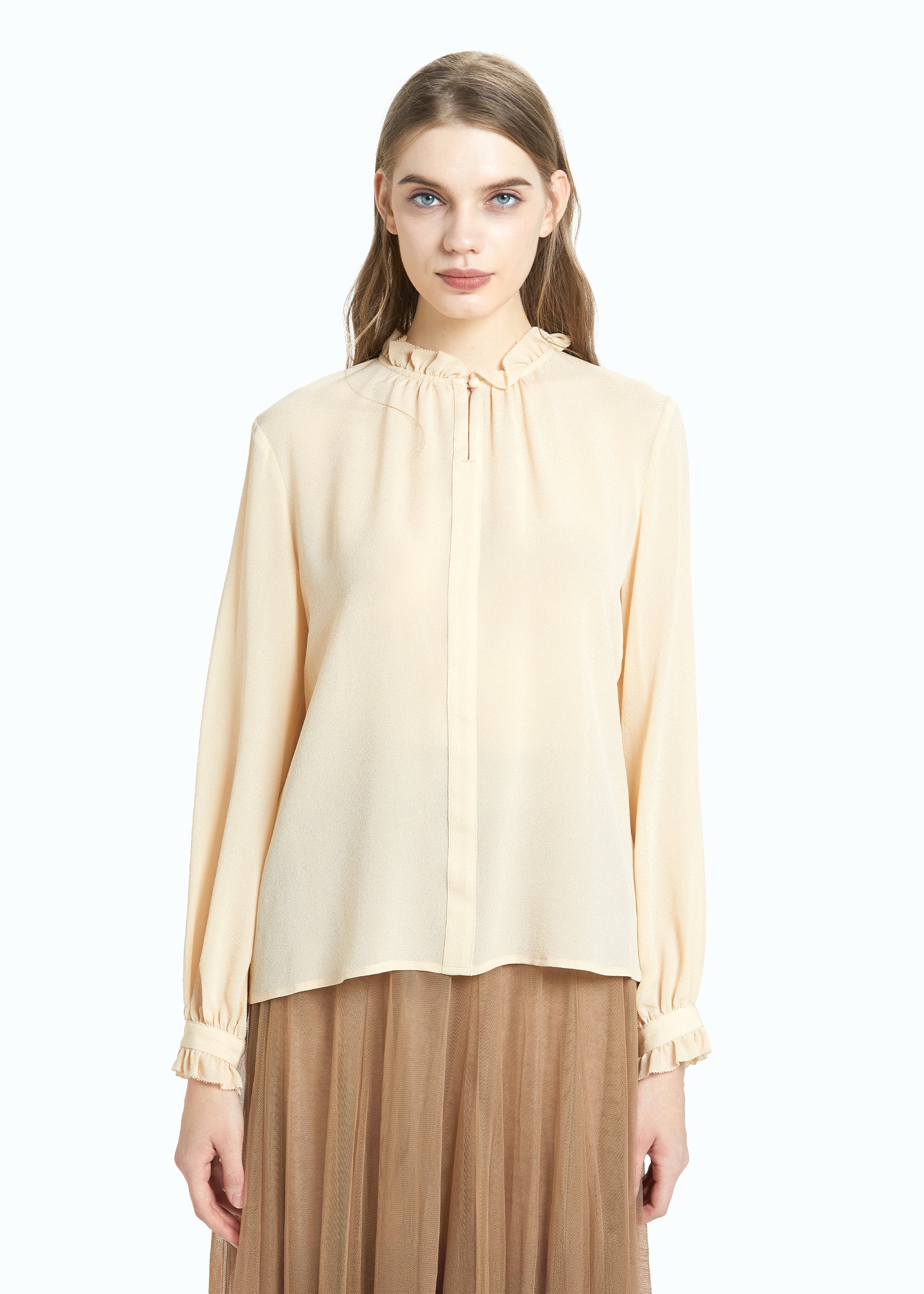 Camelia Silk Blouse