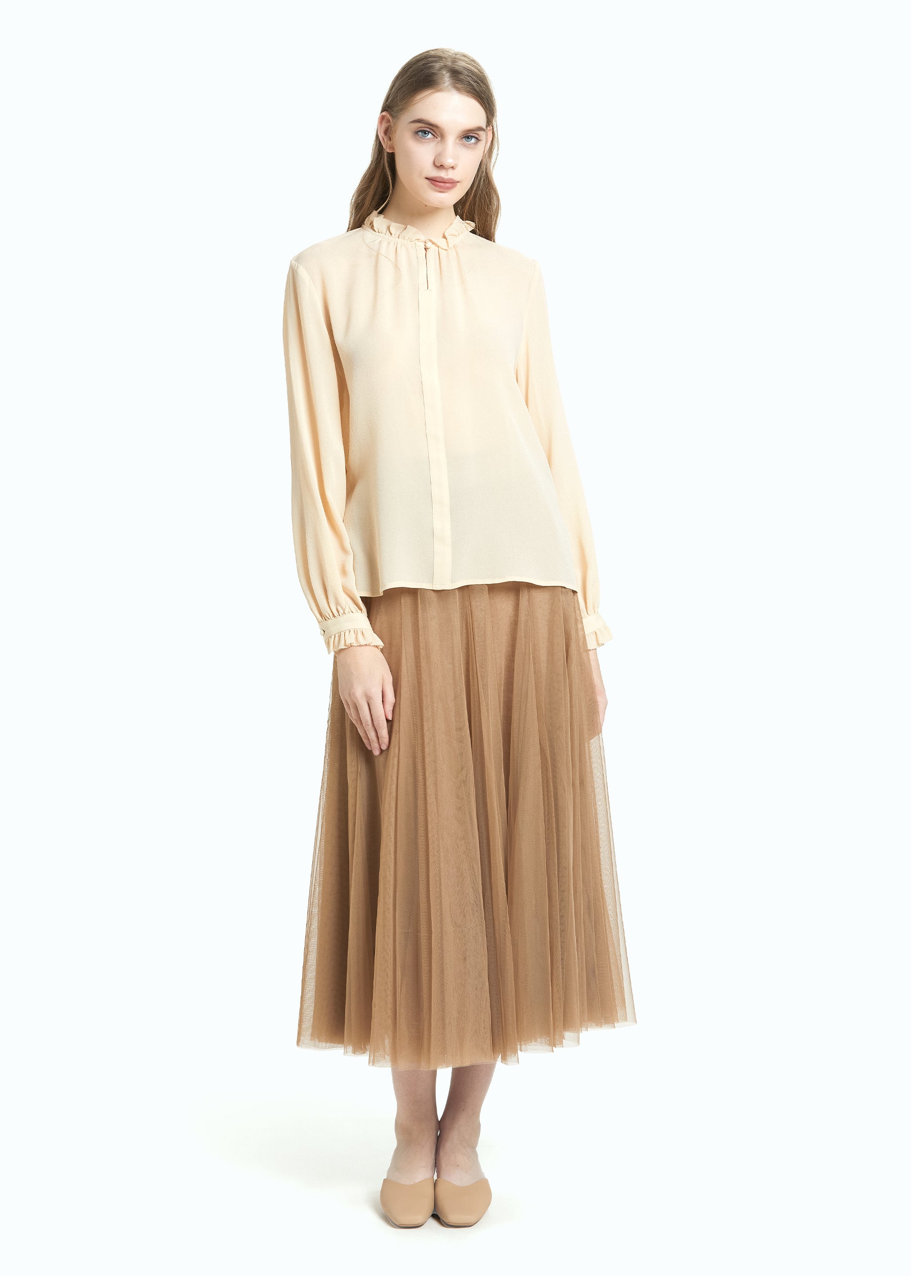 Camelia Silk Blouse