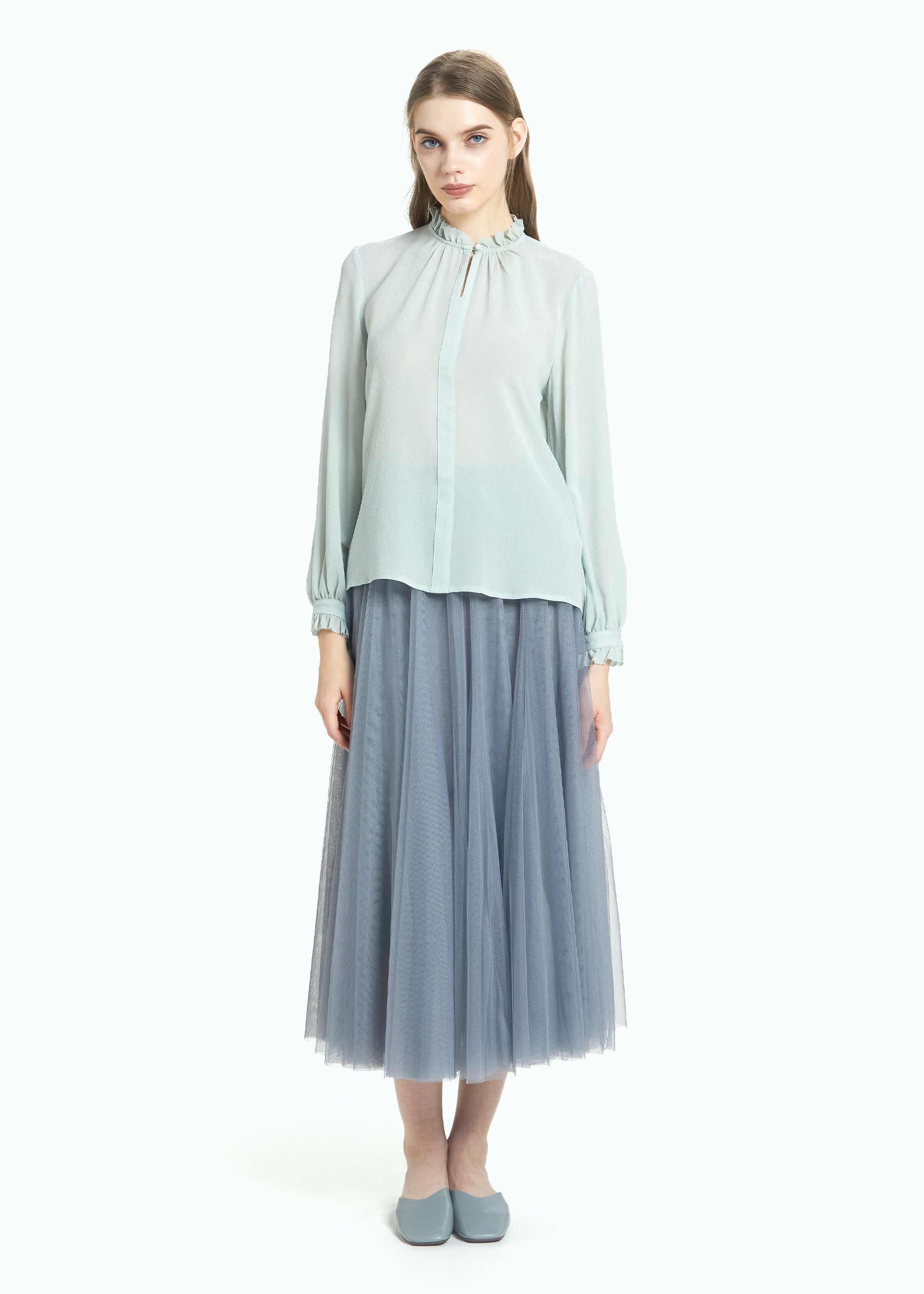 Camelia Silk Blouse