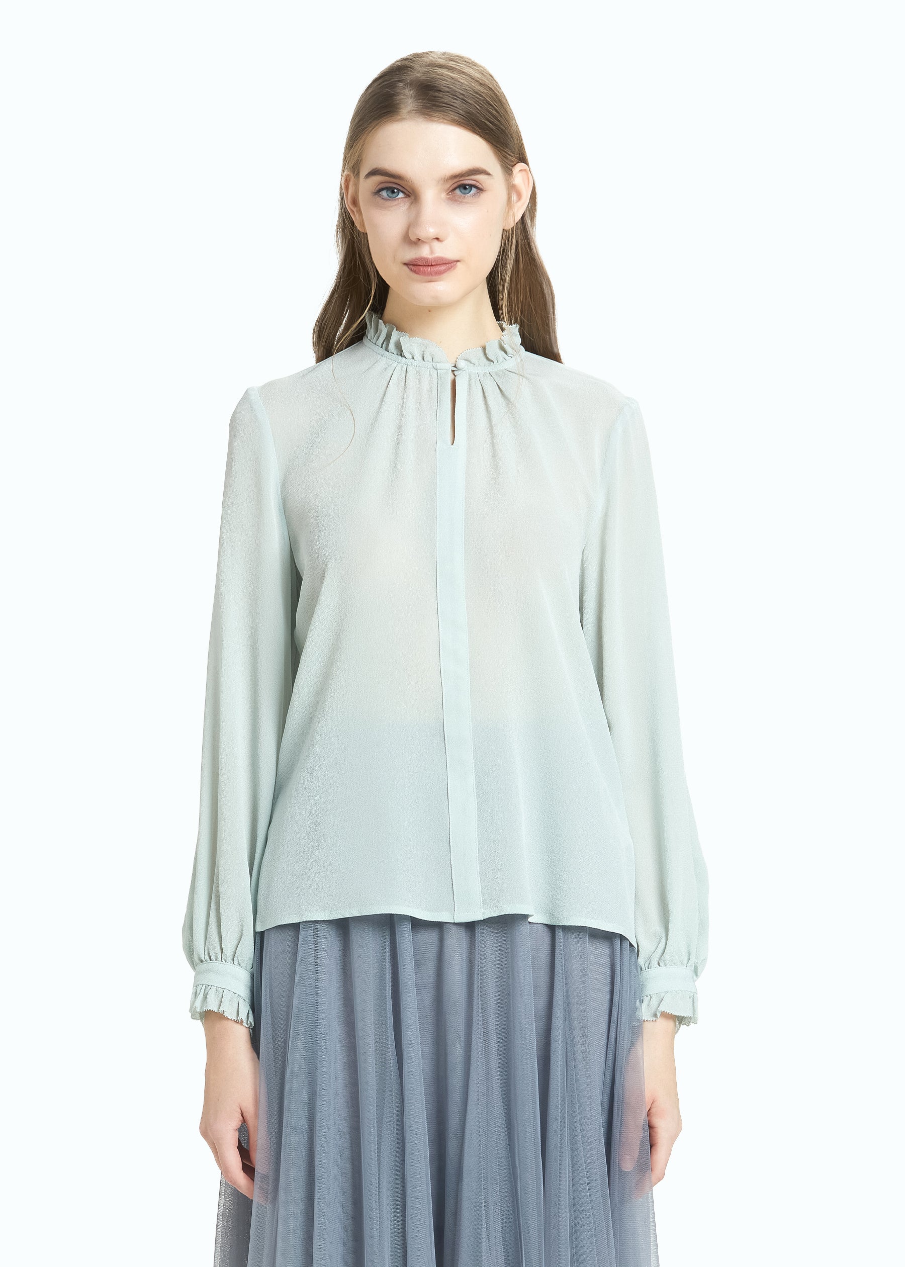 Camelia Silk Blouse