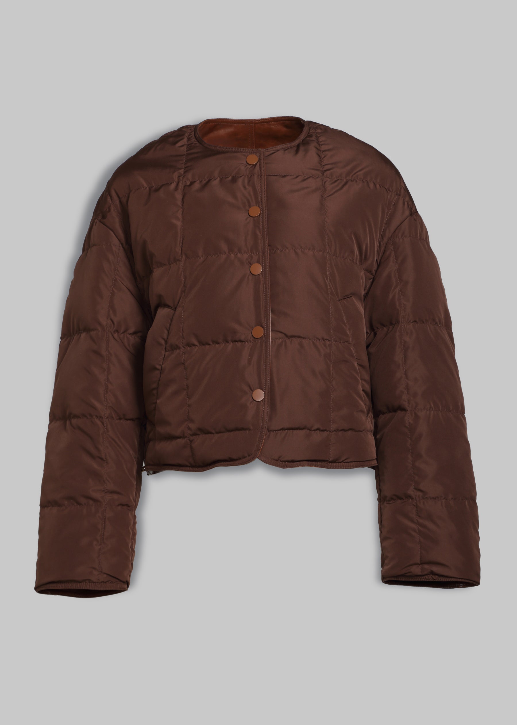 Cambia Reversible Leather Bomber Jacket