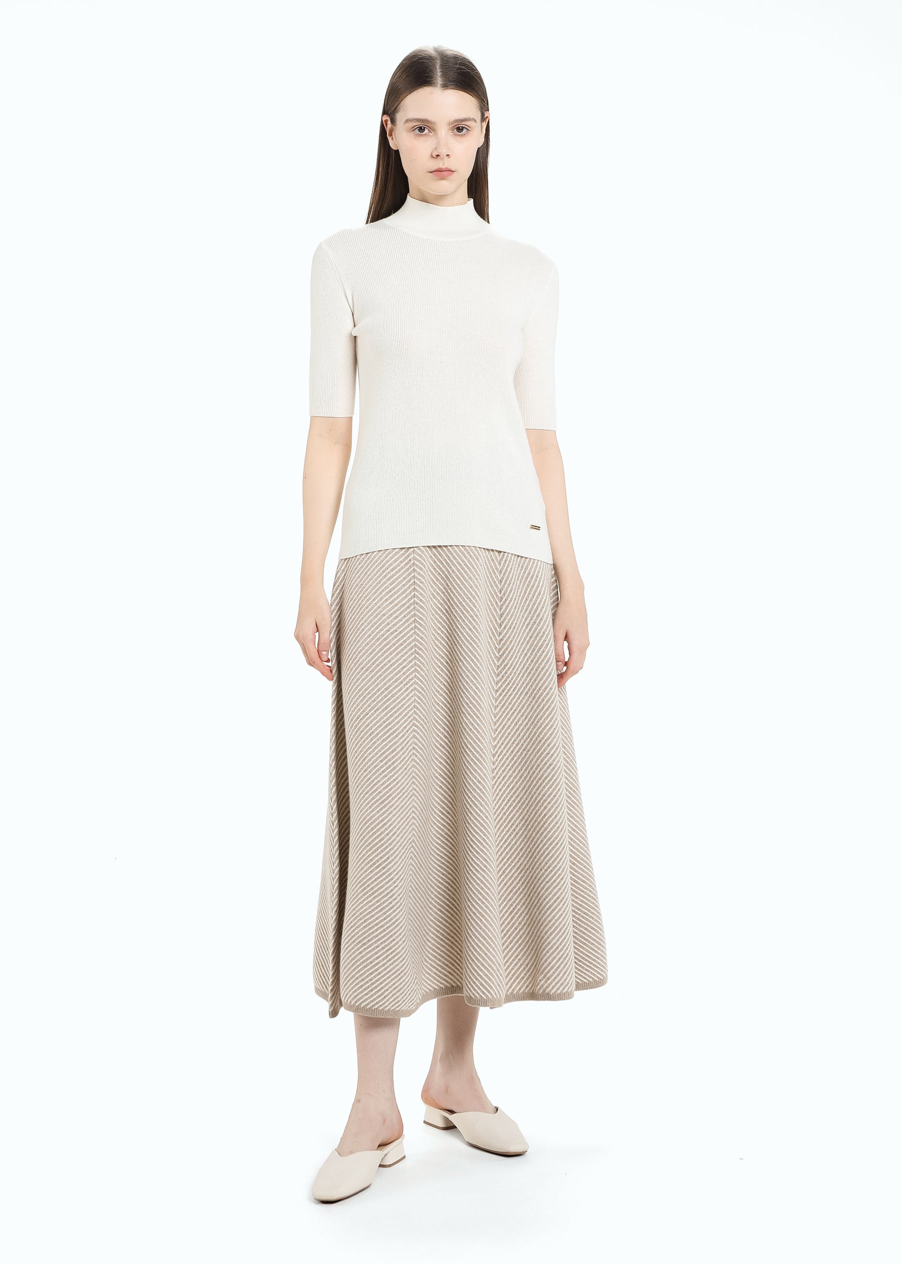 Chevron Skirt