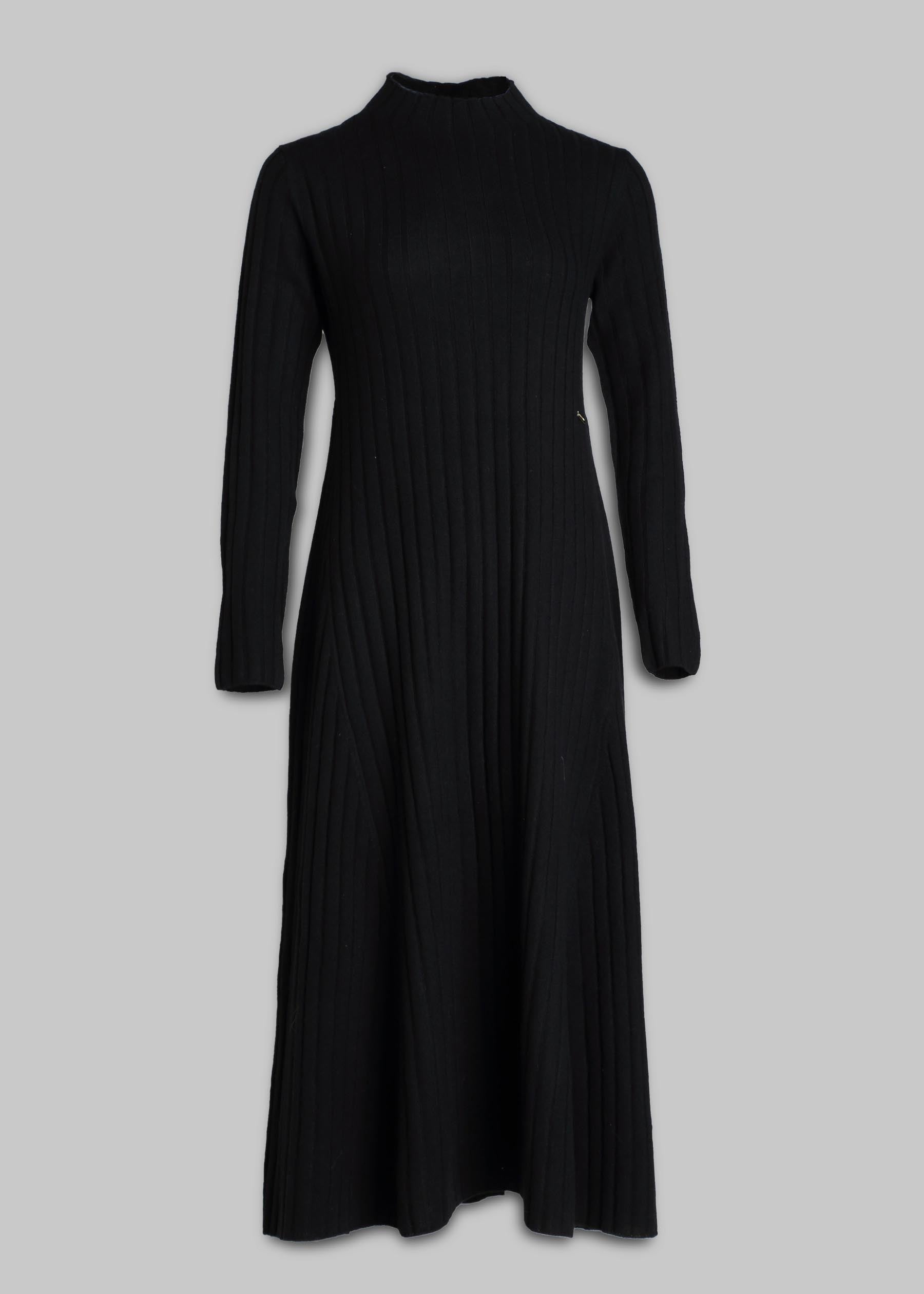 Onda Rib Knit Cashmere Dress