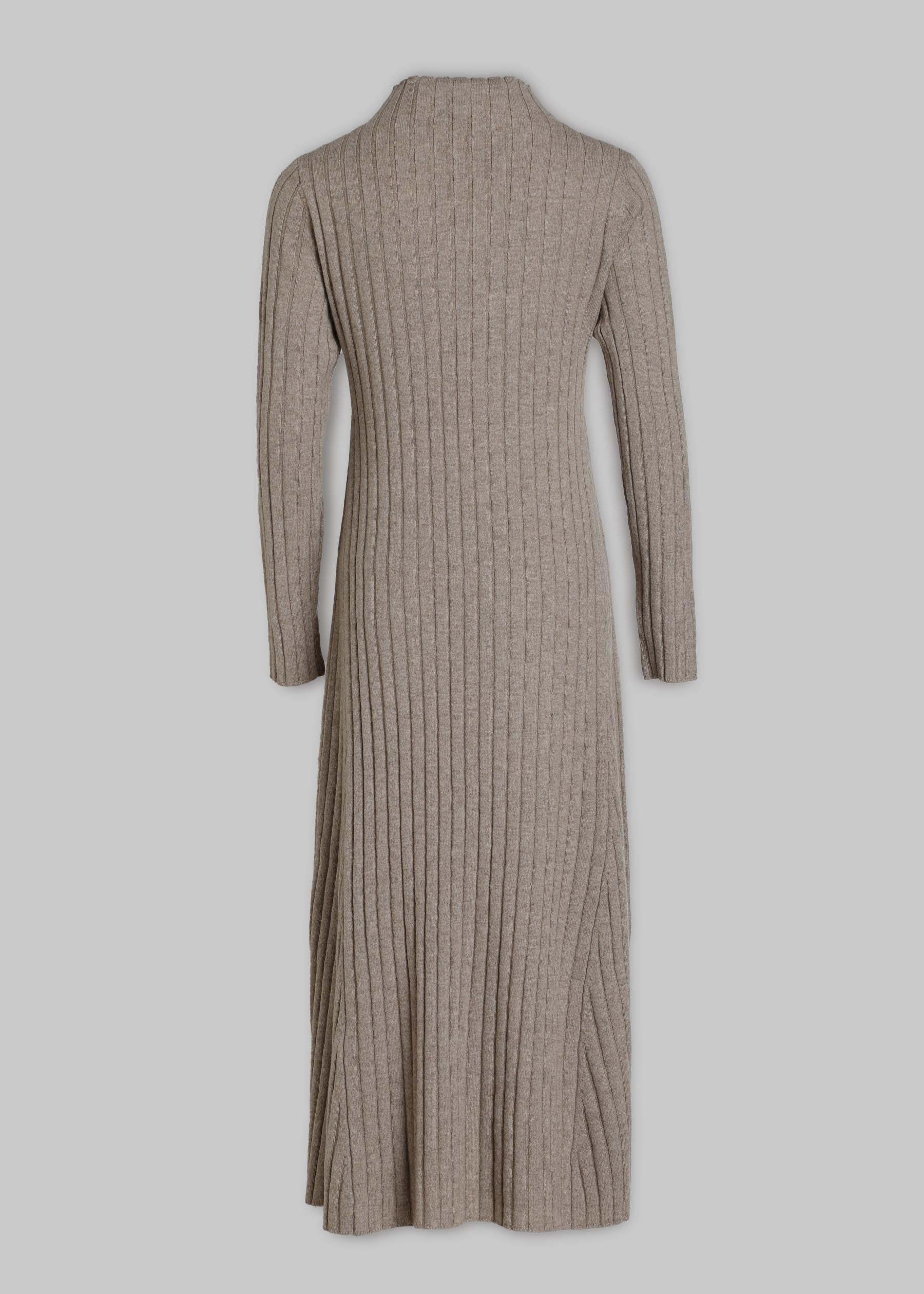 Onda Rib Knit Cashmere Dress