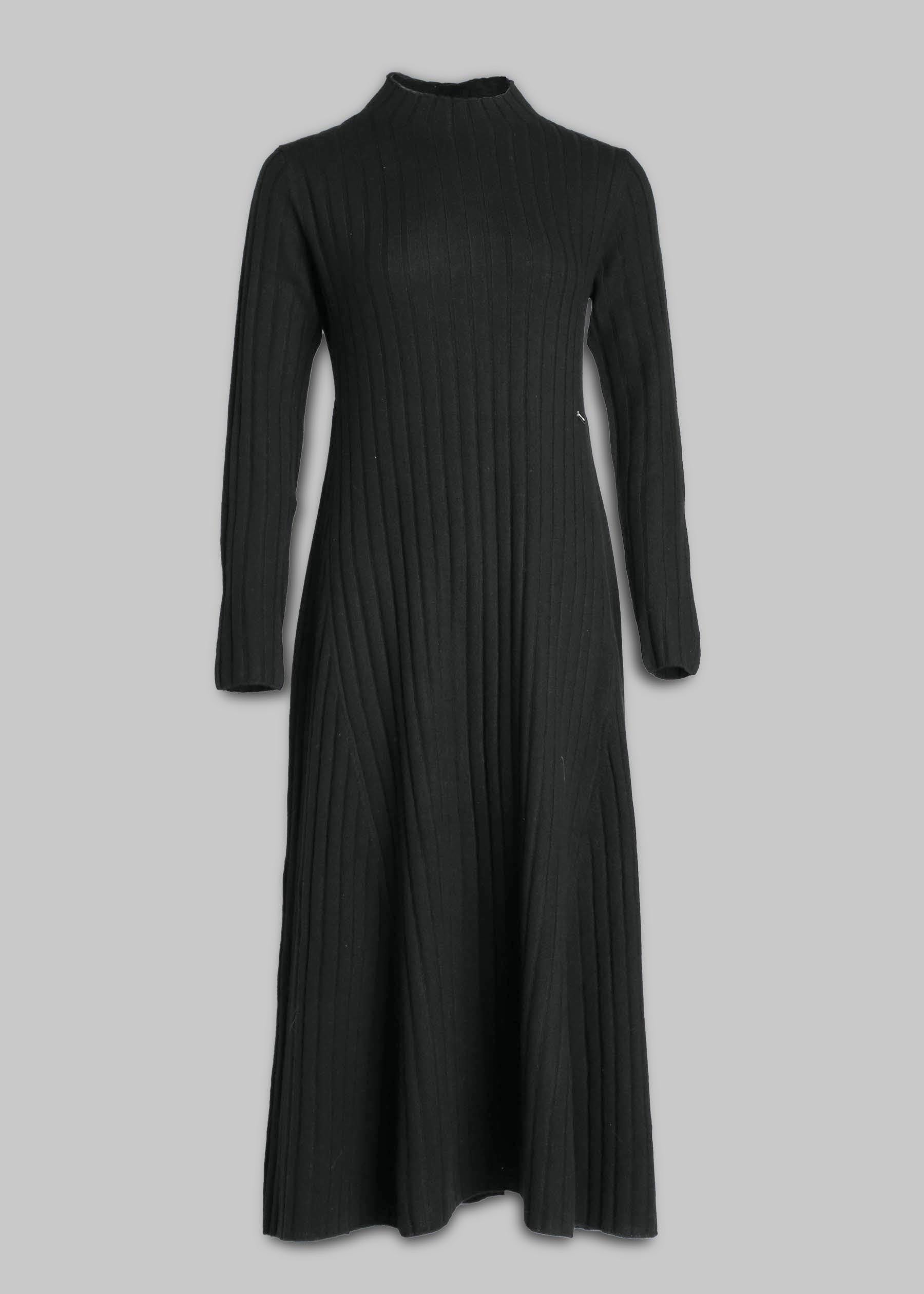 Onda Rib Knit Cashmere Dress