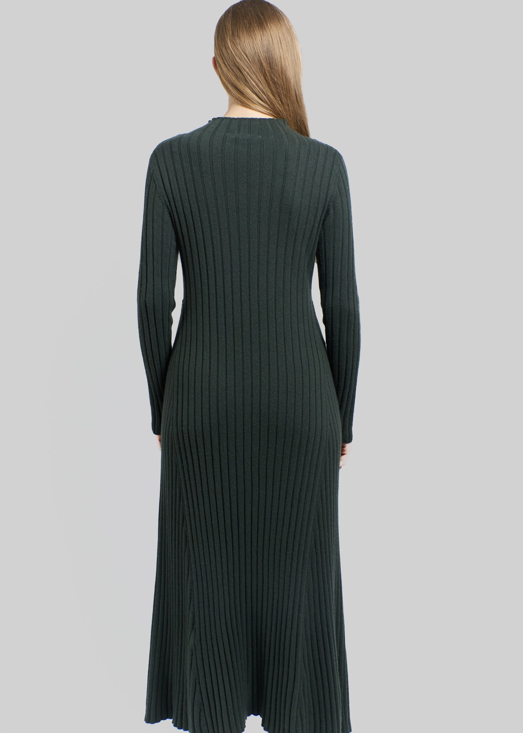 Onda Rib Knit Cashmere Dress