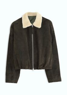 Brumale Suede Leather Jacket