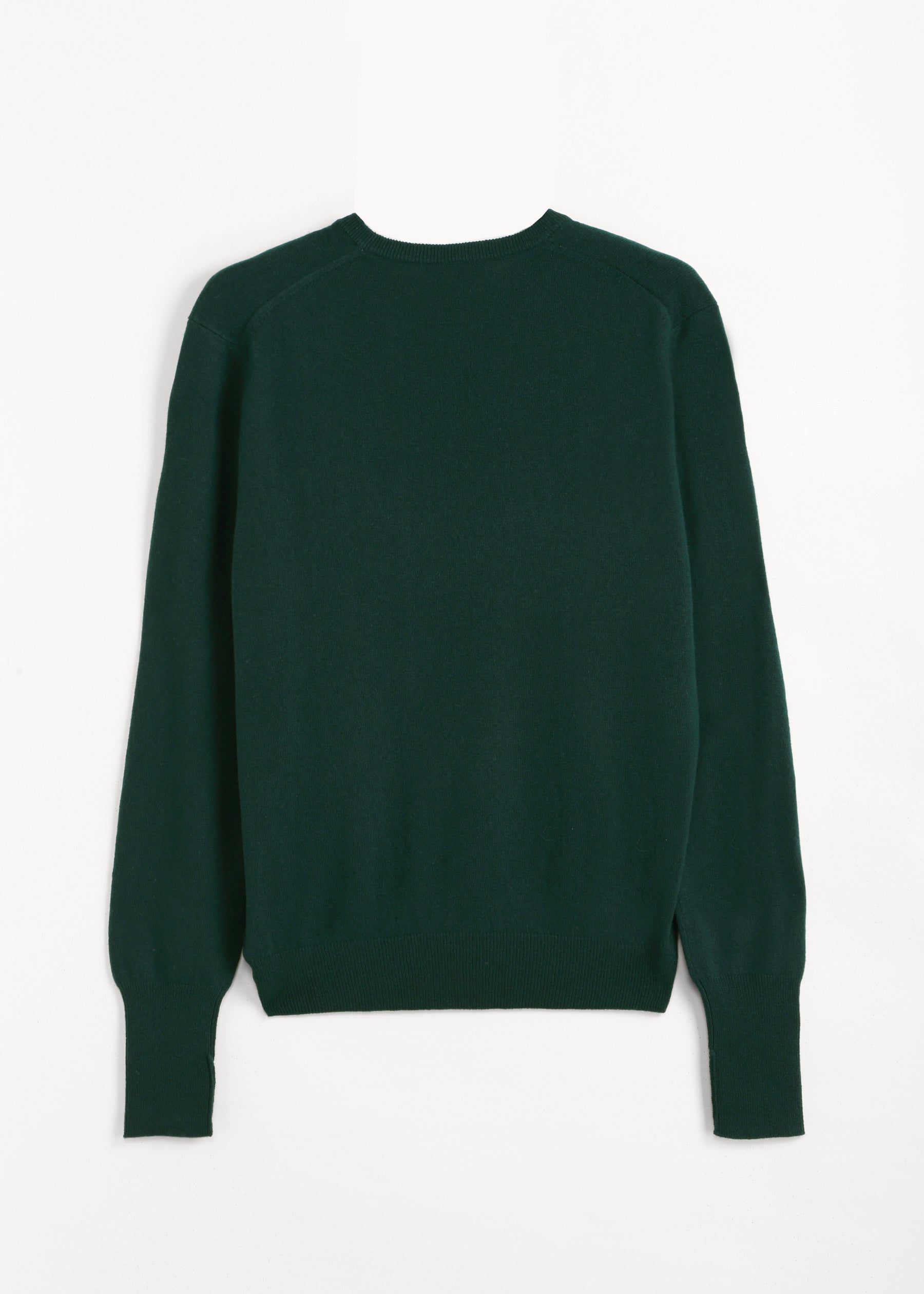 Verde Men's V-Neck Cashmere Jumper