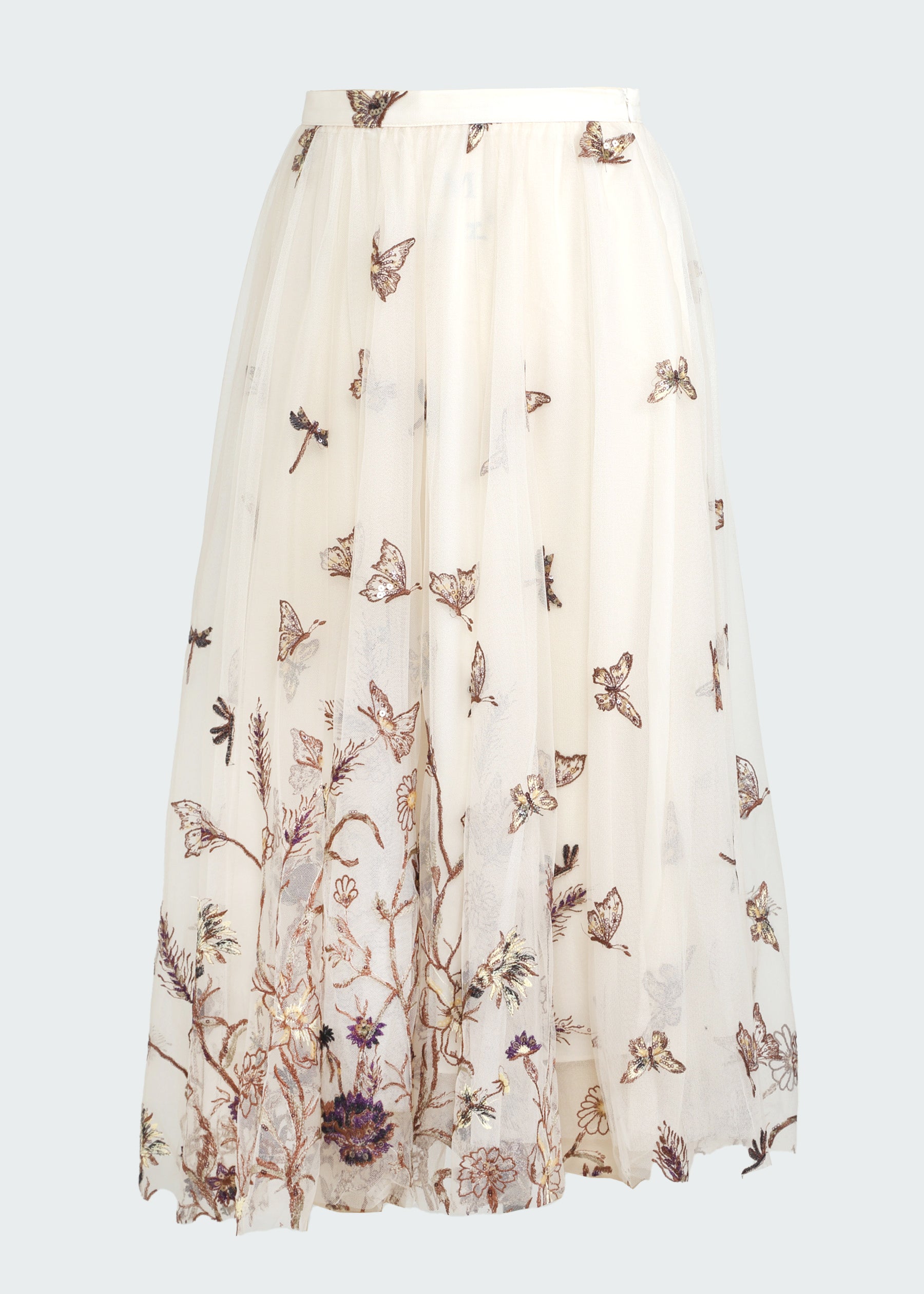 Farfalla Silk Skirt