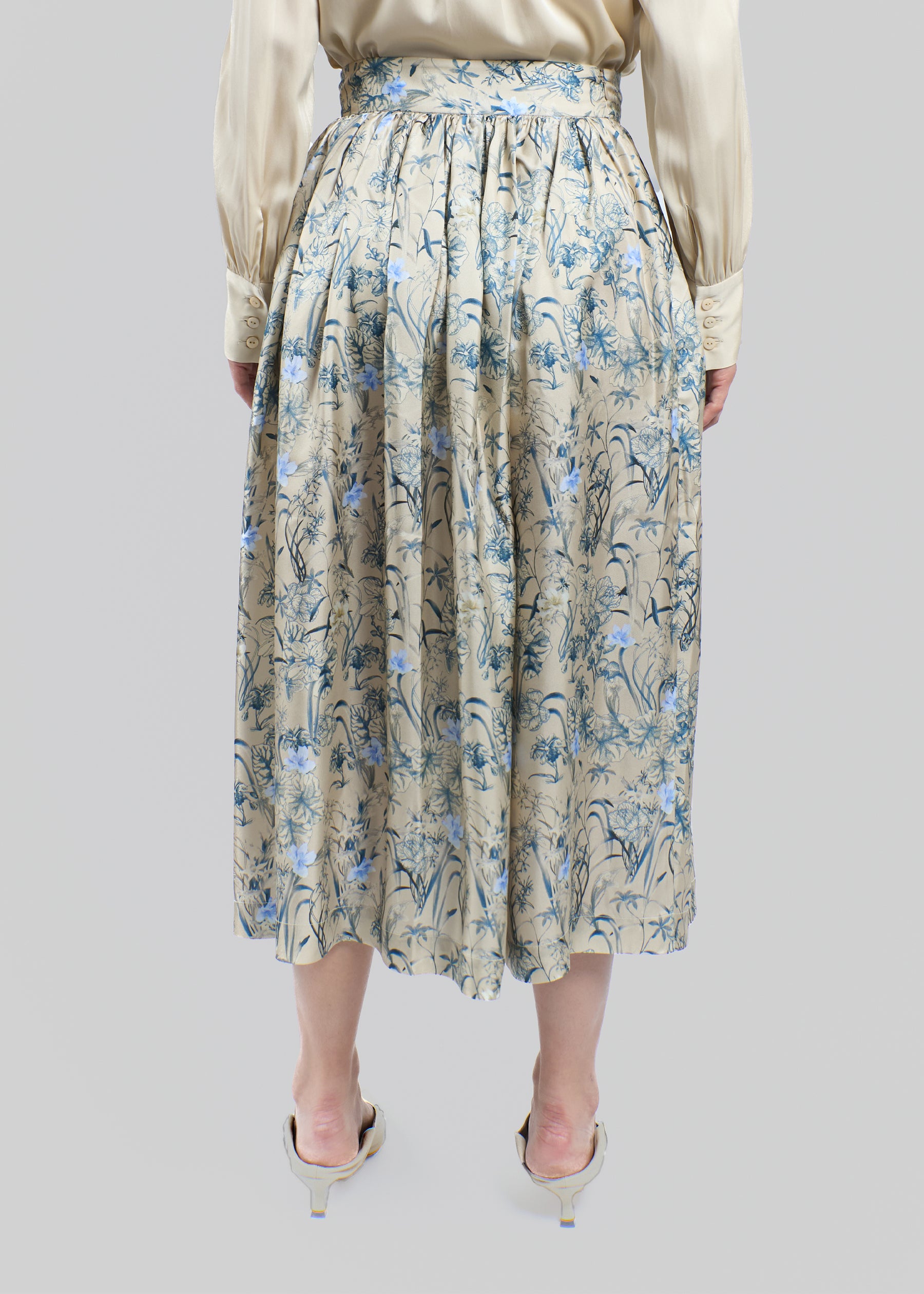 Orchidea Silk Skirt