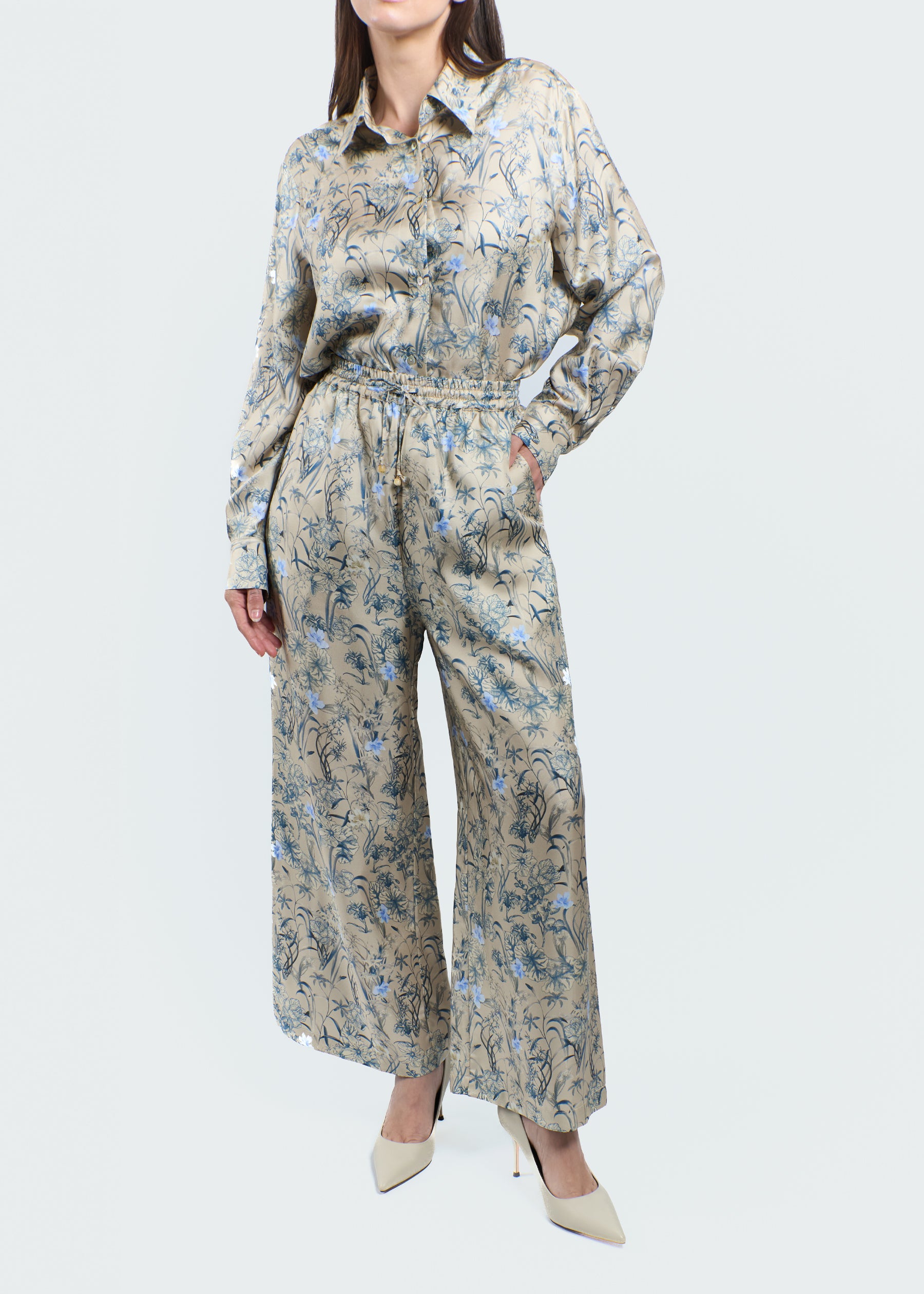 Orchidea Silk Trousers