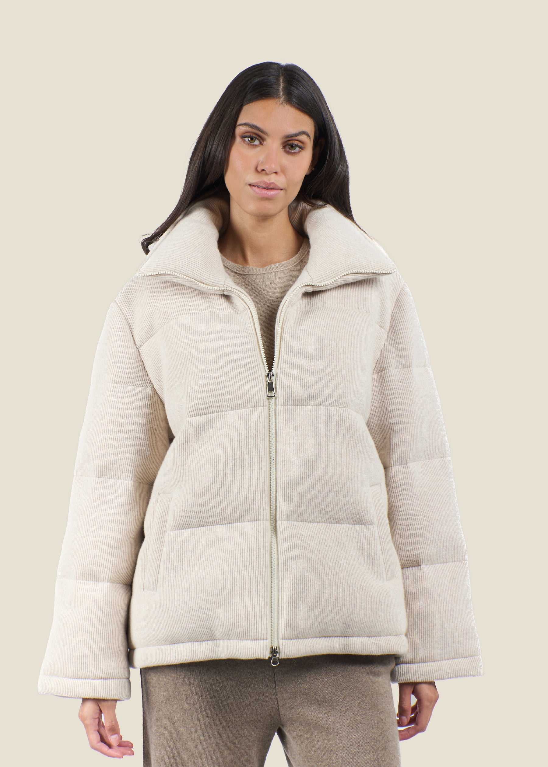 Tramezza Ribbed Down Jacket