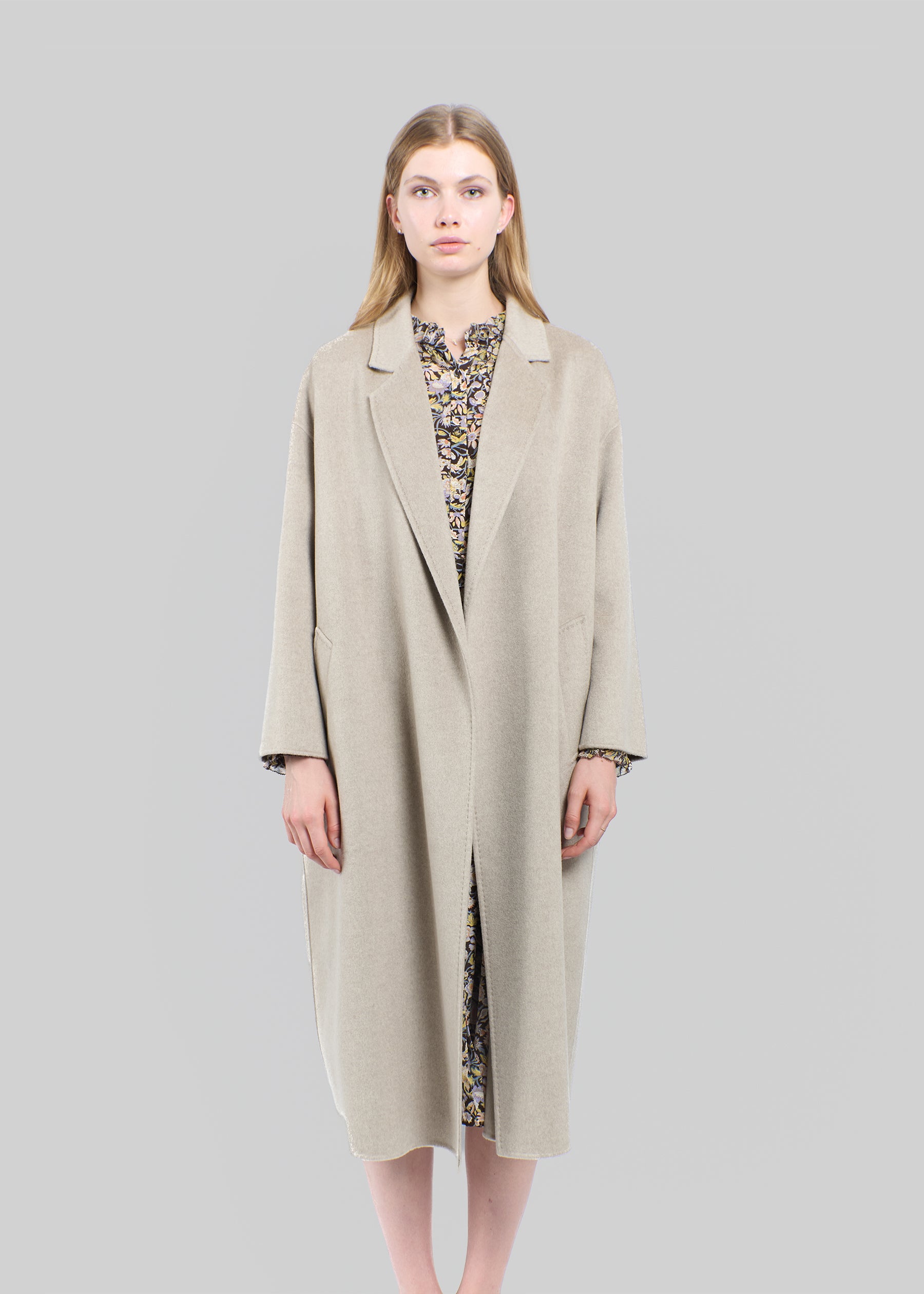 Sabbia Lineare Baby Cashmere Coat