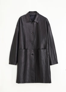 Selciana Leather Coat