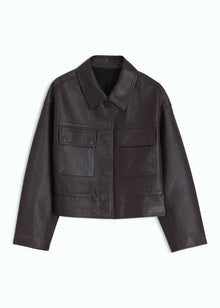 Coulisse Leather Jacket