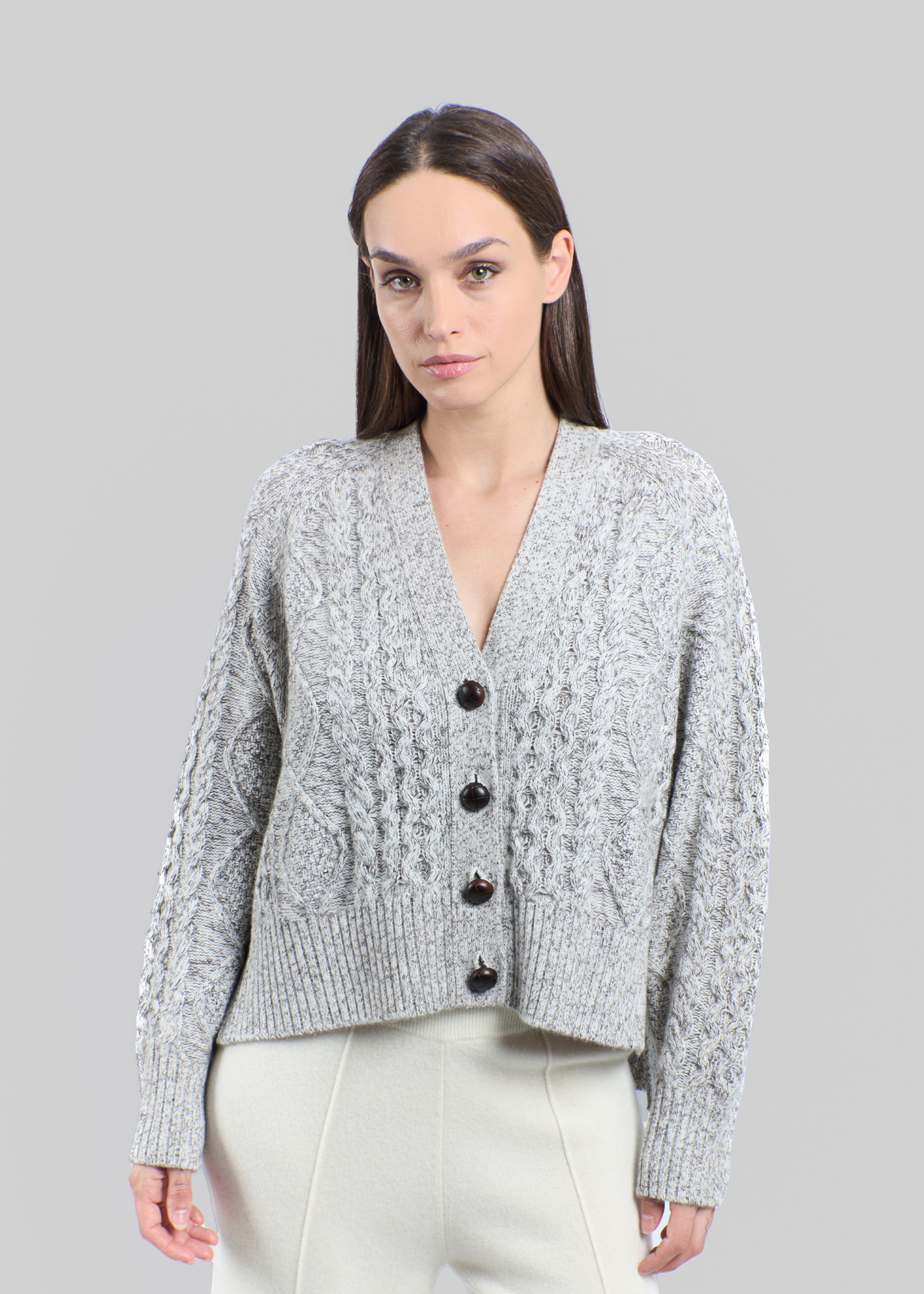 Cortina Cable Knit Cardigan