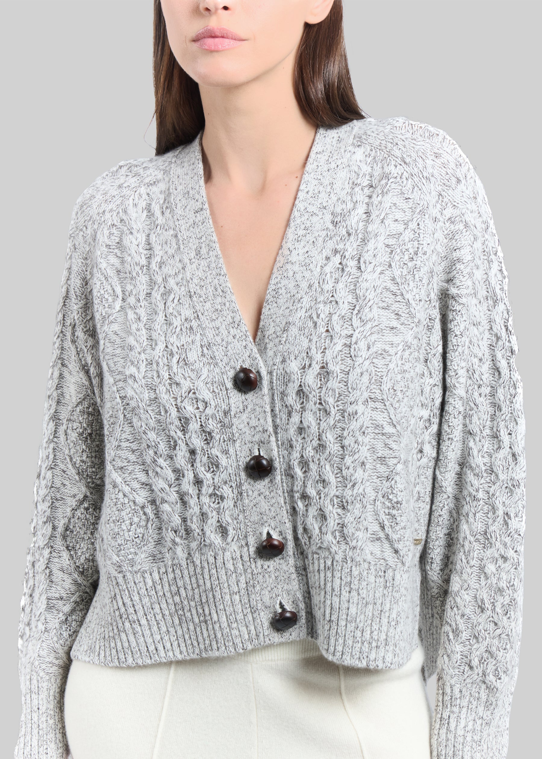 Cortina Cable Knit Cardigan