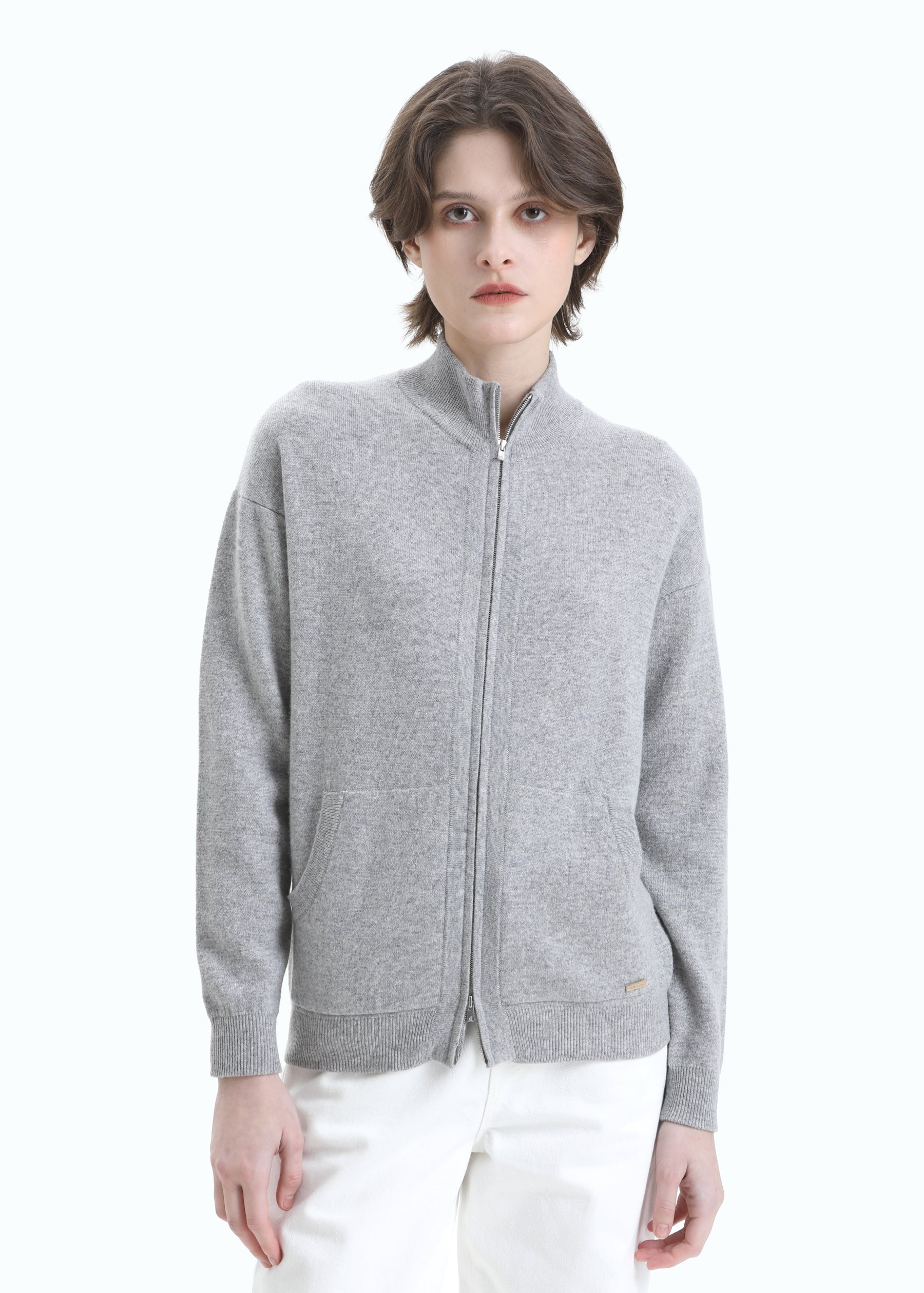 Tasca Zip Up Cardigan