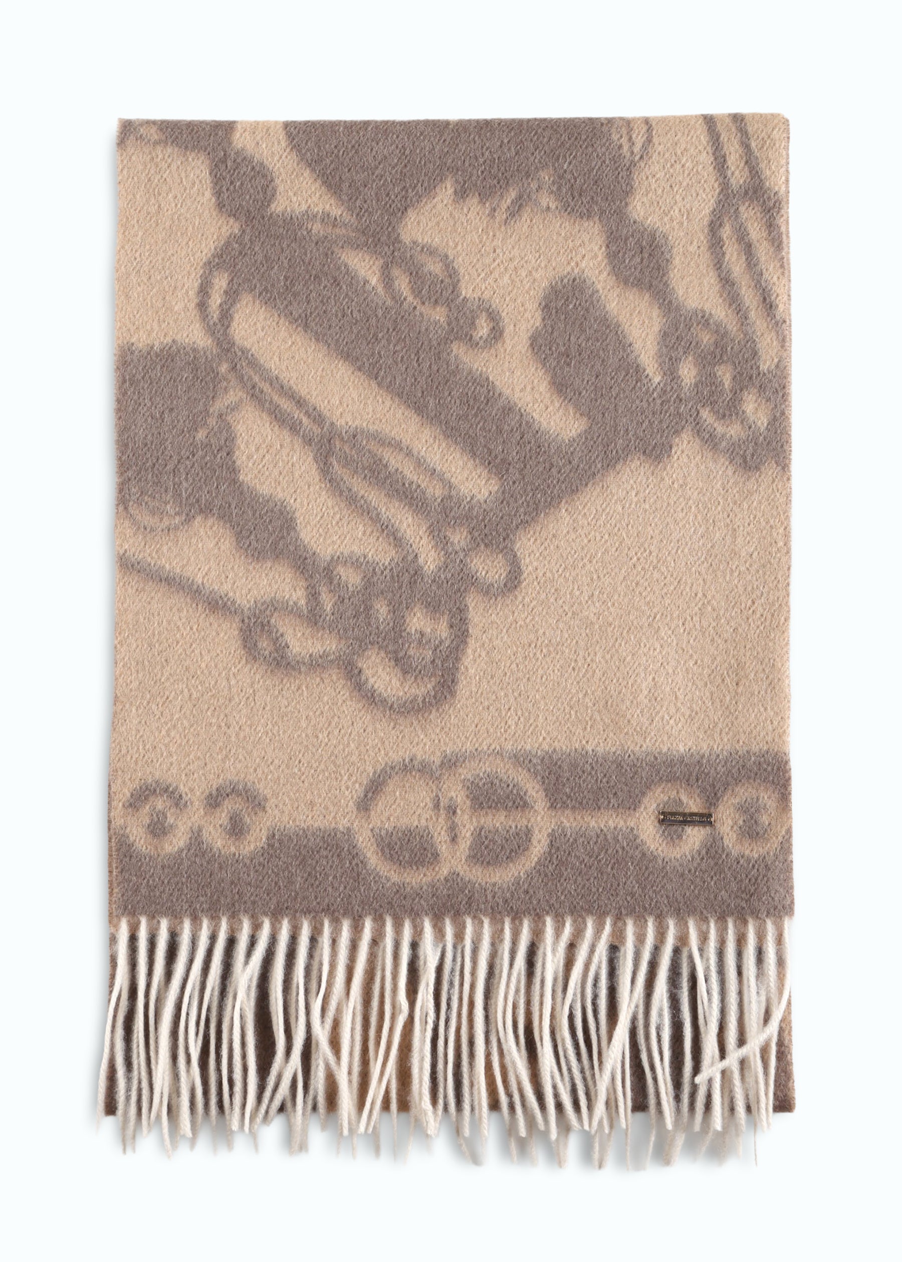 Jacquard Cashmere Scarf
