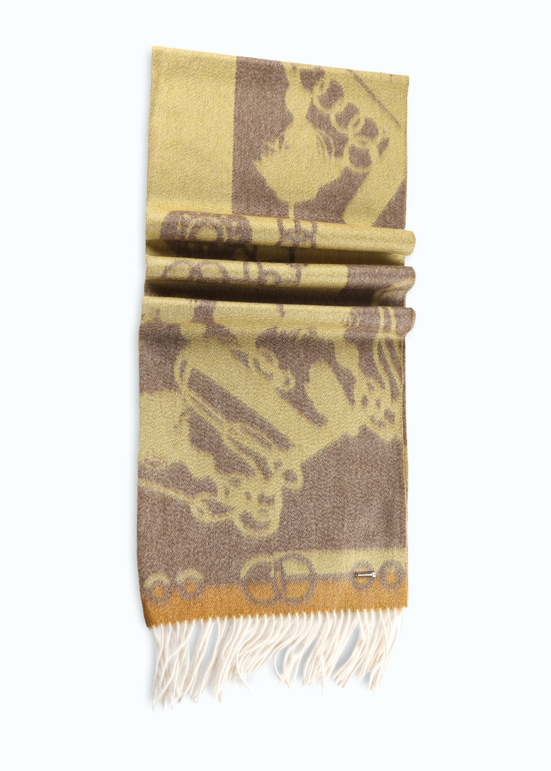 Jacquard Cashmere Scarf