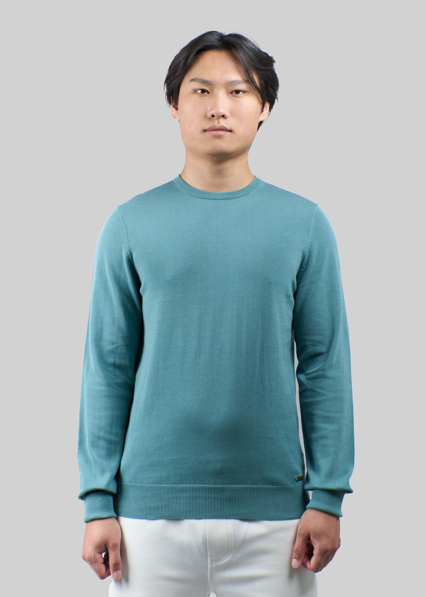 Carlo Cotton Round Neck Sweatshirt